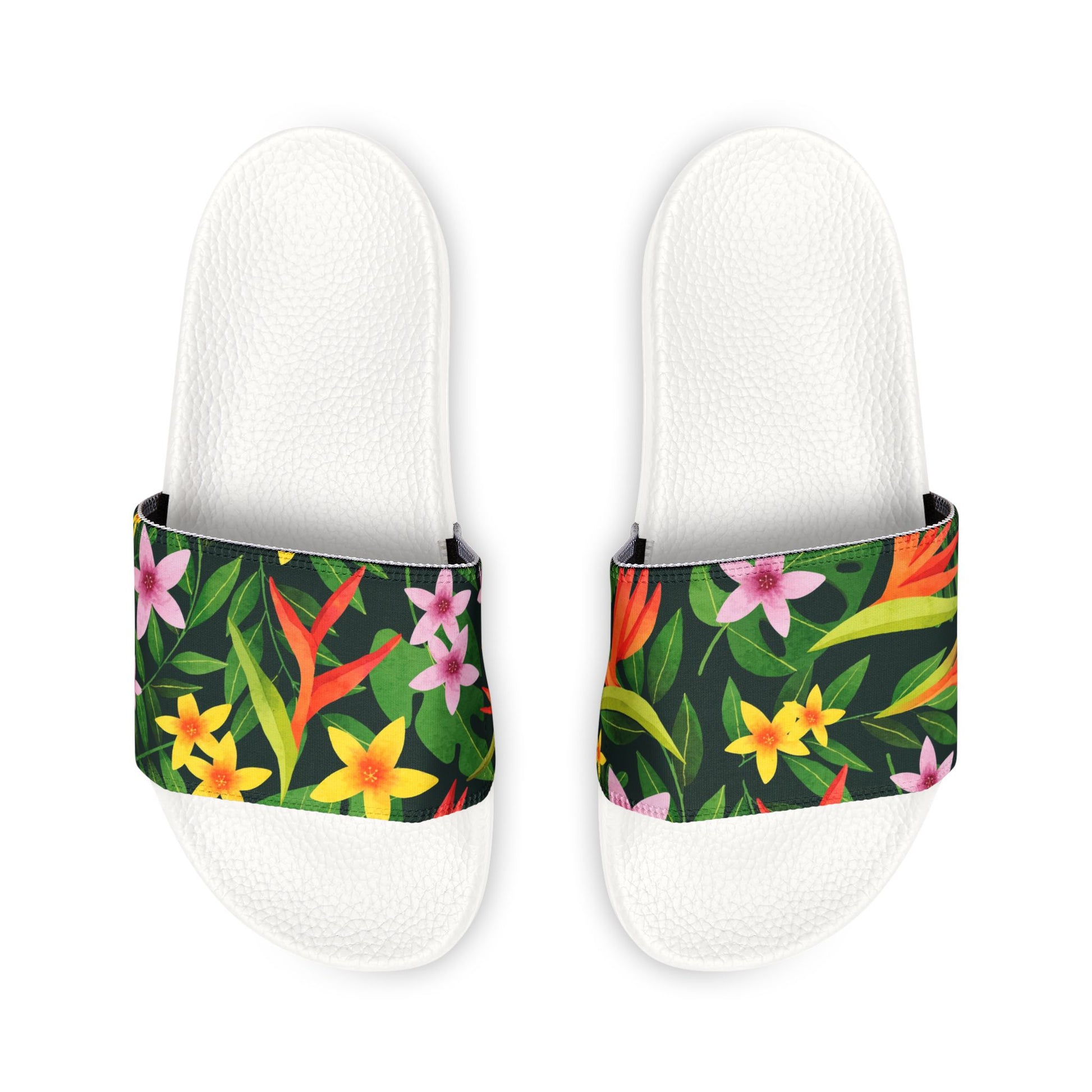 "Paradise Plume Delight" Men's Beach Sandals - Island Vibes For Life