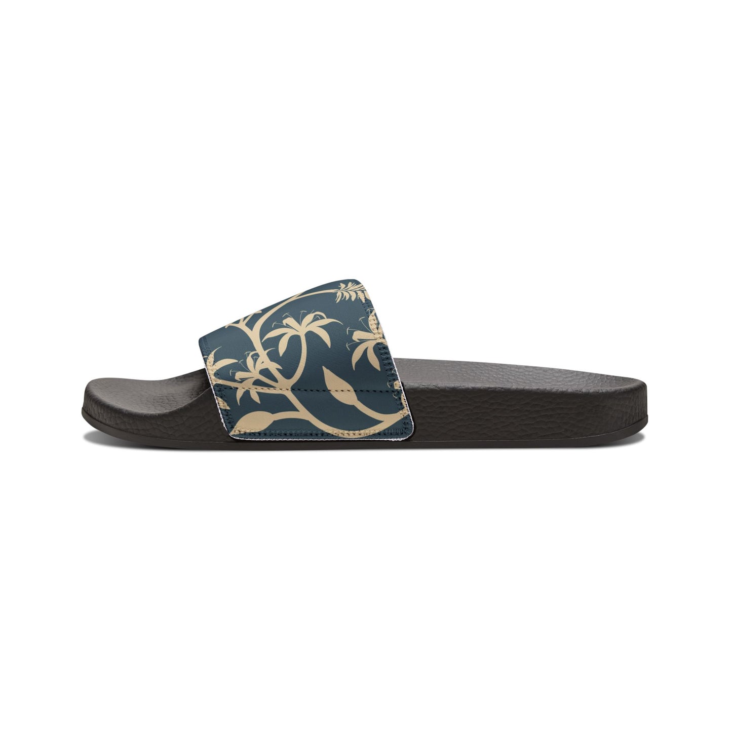 "Earthy Bluescape Oasis" Women's Beach Sandals - Island Vibes For Life