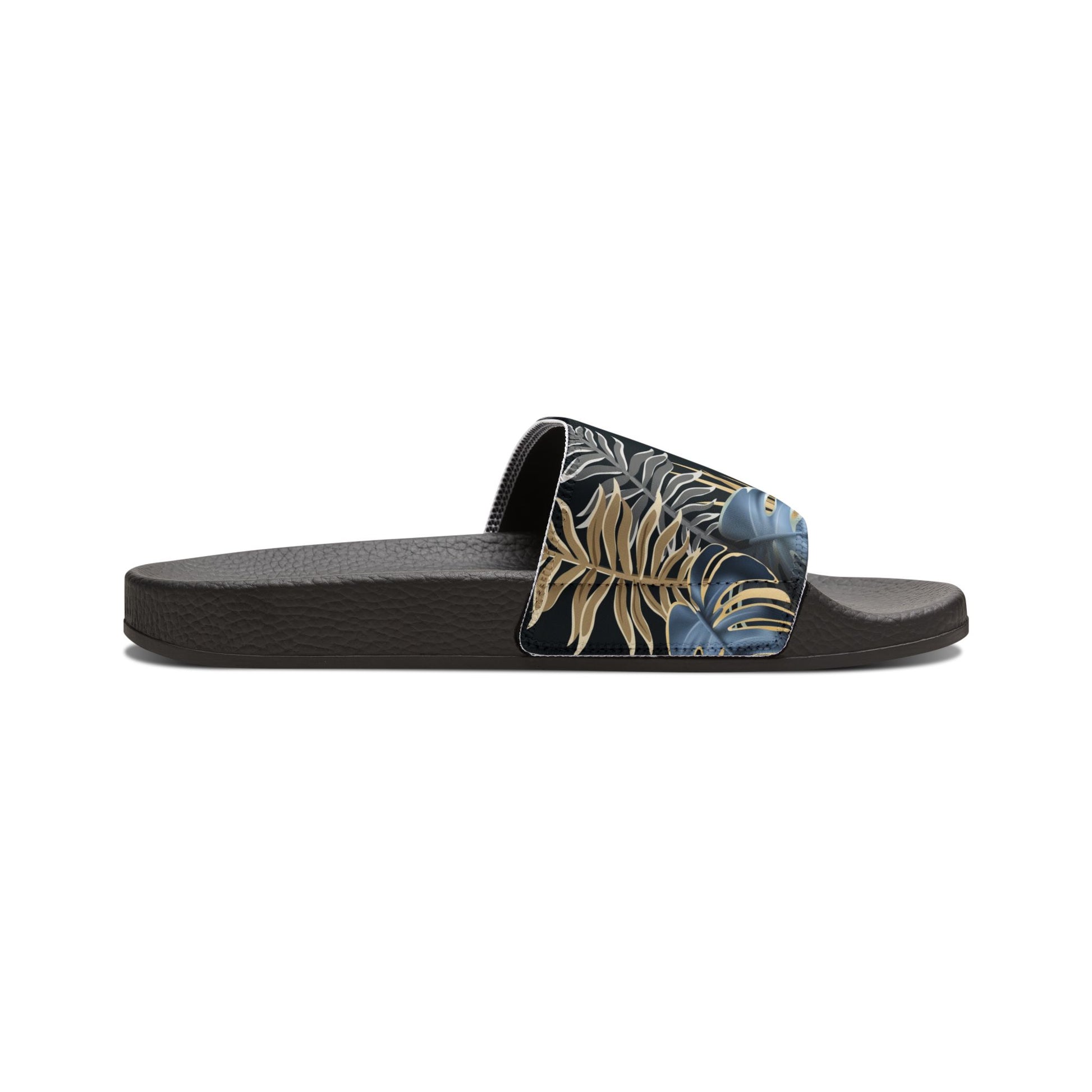 "Paradise Palms at Midnight" Women's Beach Sandals - Island Vibes For Life