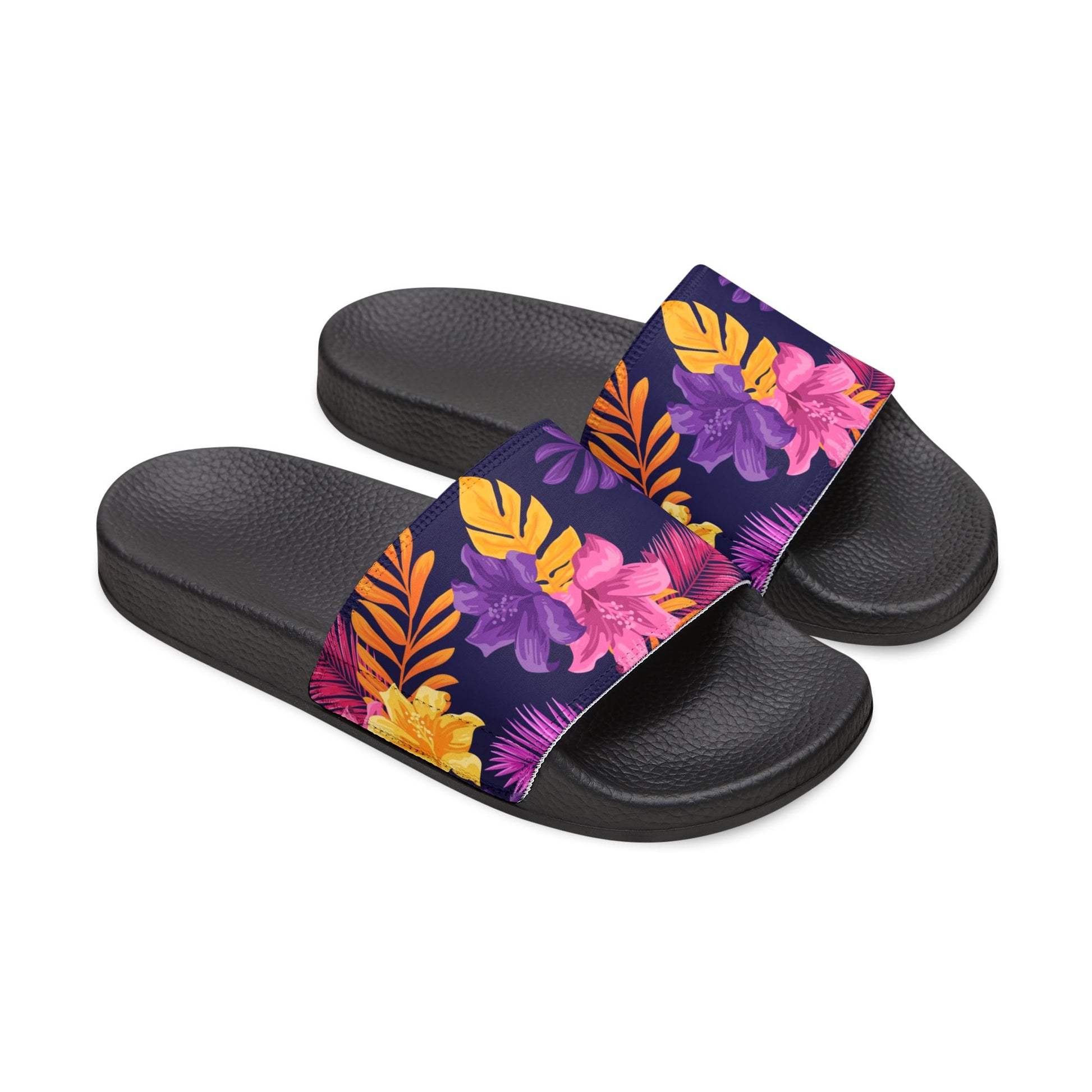 "Paradise Blooms" Women's Beach Sandals - Island Vibes For Life