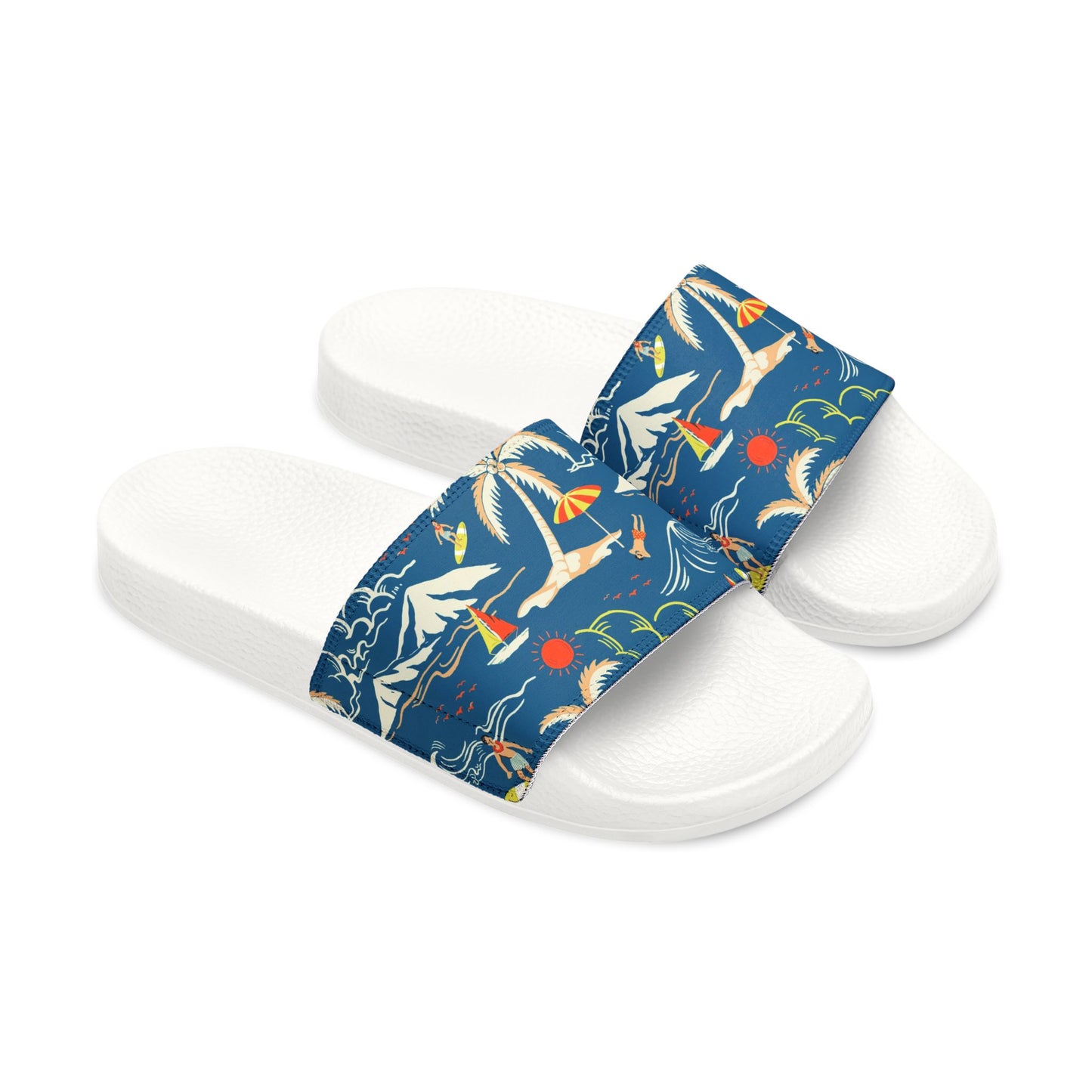 "Surfin', Sailin', and Tsunami" Women's Beach Sandals - Island Vibes For Life