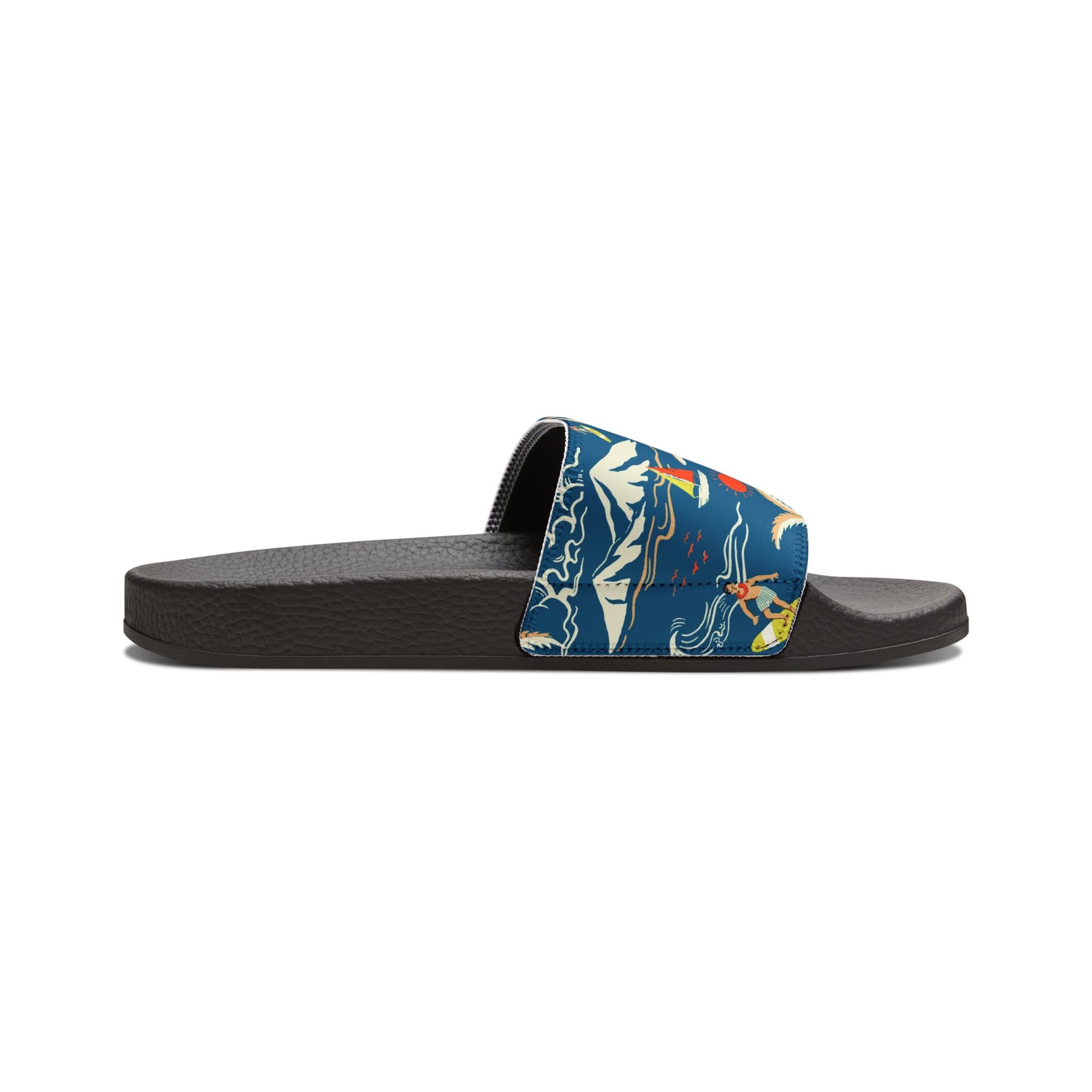 "Surfin', Sailin', and Tsunami" Women's Beach Sandals - Island Vibes For Life
