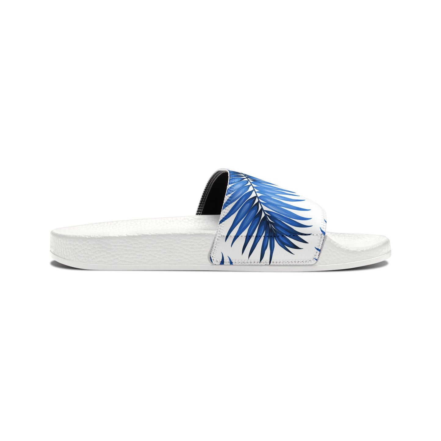 "Sapphire Palm Serenity" Women's Beach Sandals - Island Vibes For Life