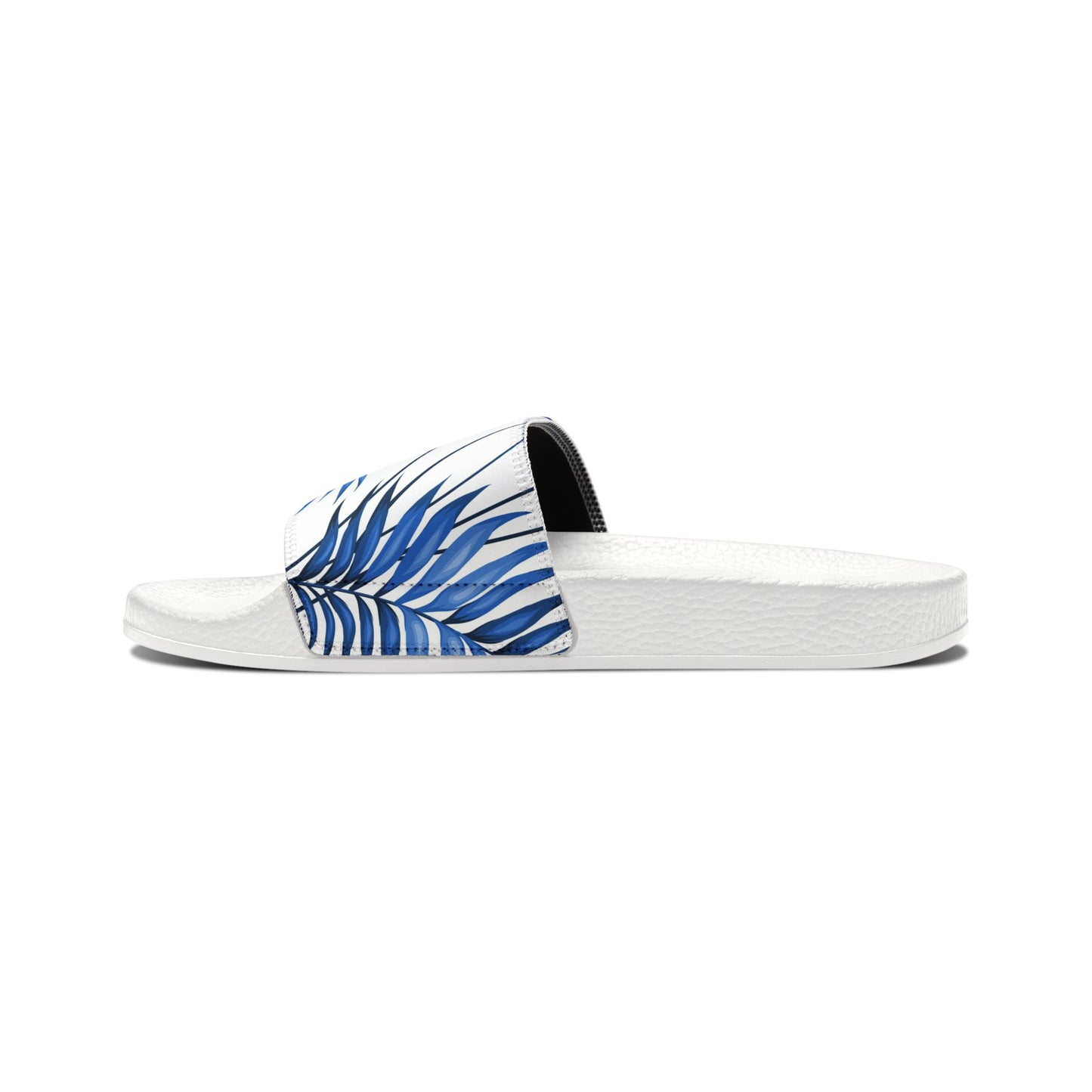 "Sapphire Palm Serenity" Women's Beach Sandals - Island Vibes For Life