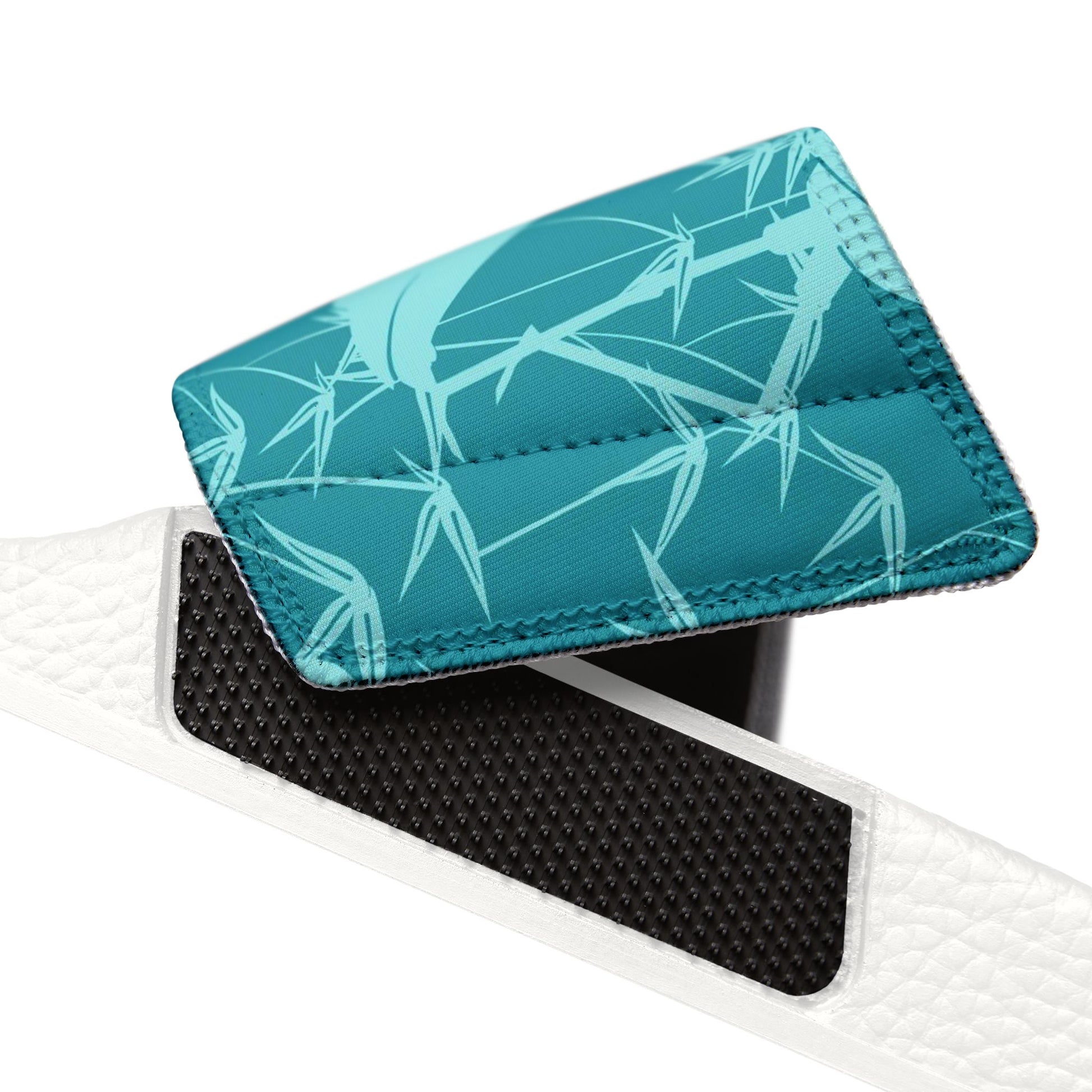 "Egrets In Teal" Women's Beach Sandals - Island Vibes For Life
