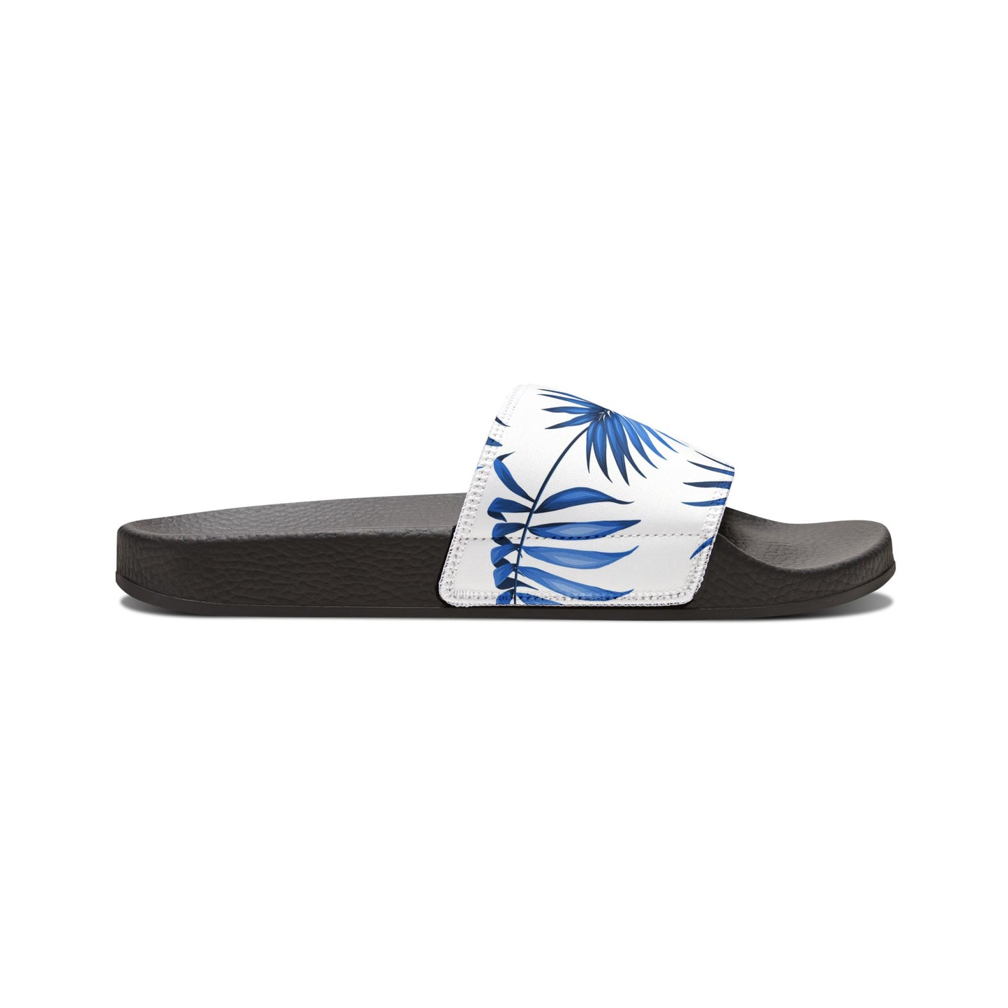 "Sapphire Palm Serenity" Men's Beach Sandals - Island Vibes For Life