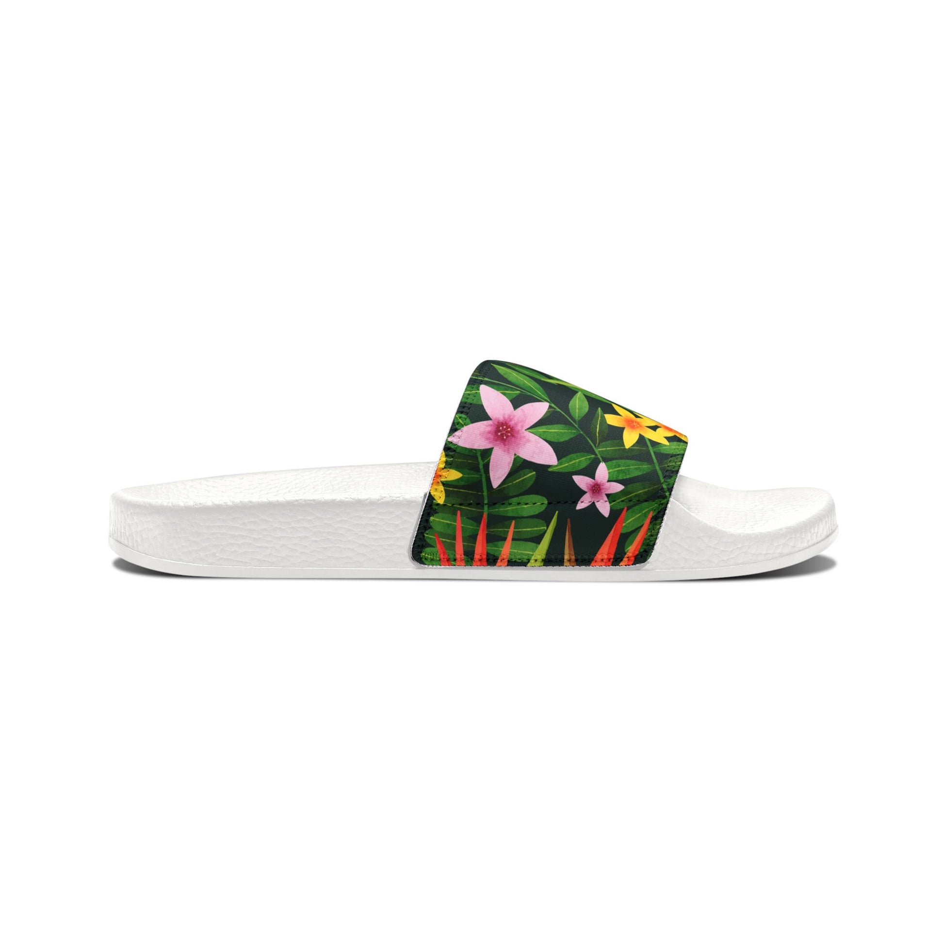 "Paradise Plume Delight" Men's Beach Sandals - Island Vibes For Life