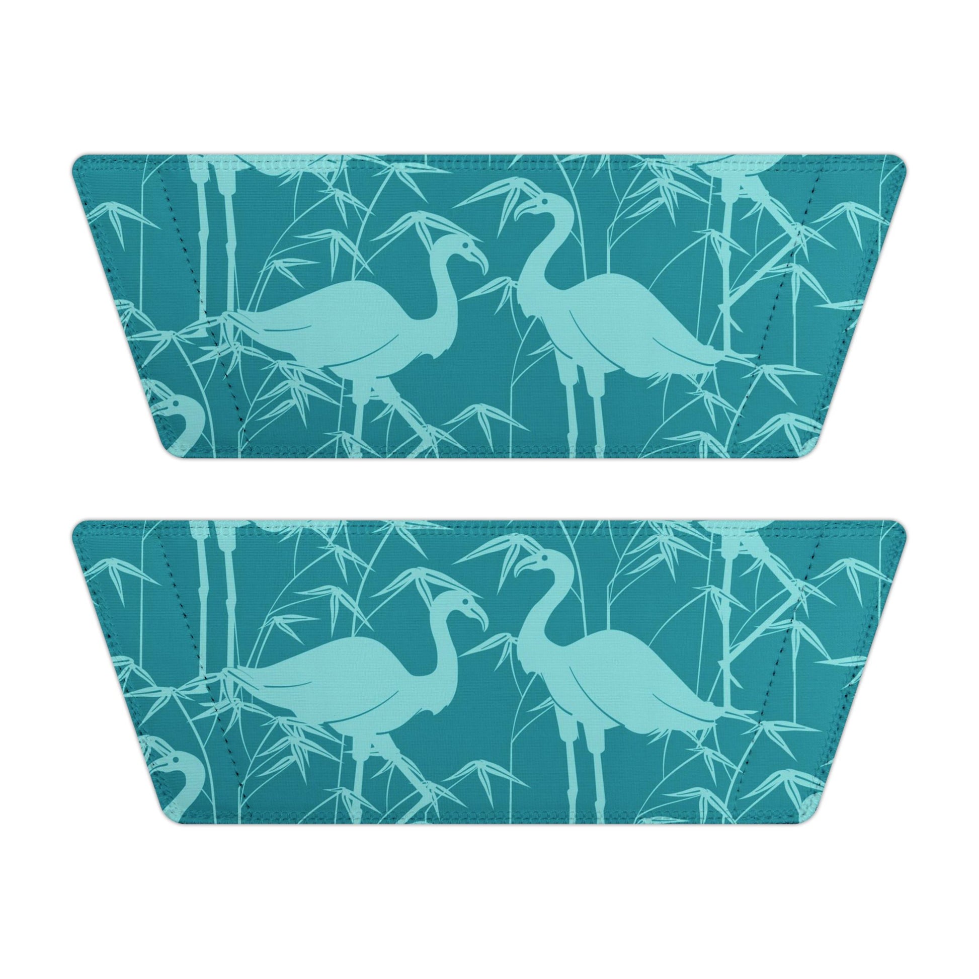 "Egrets In Teal" Women's Beach Sandals - Island Vibes For Life