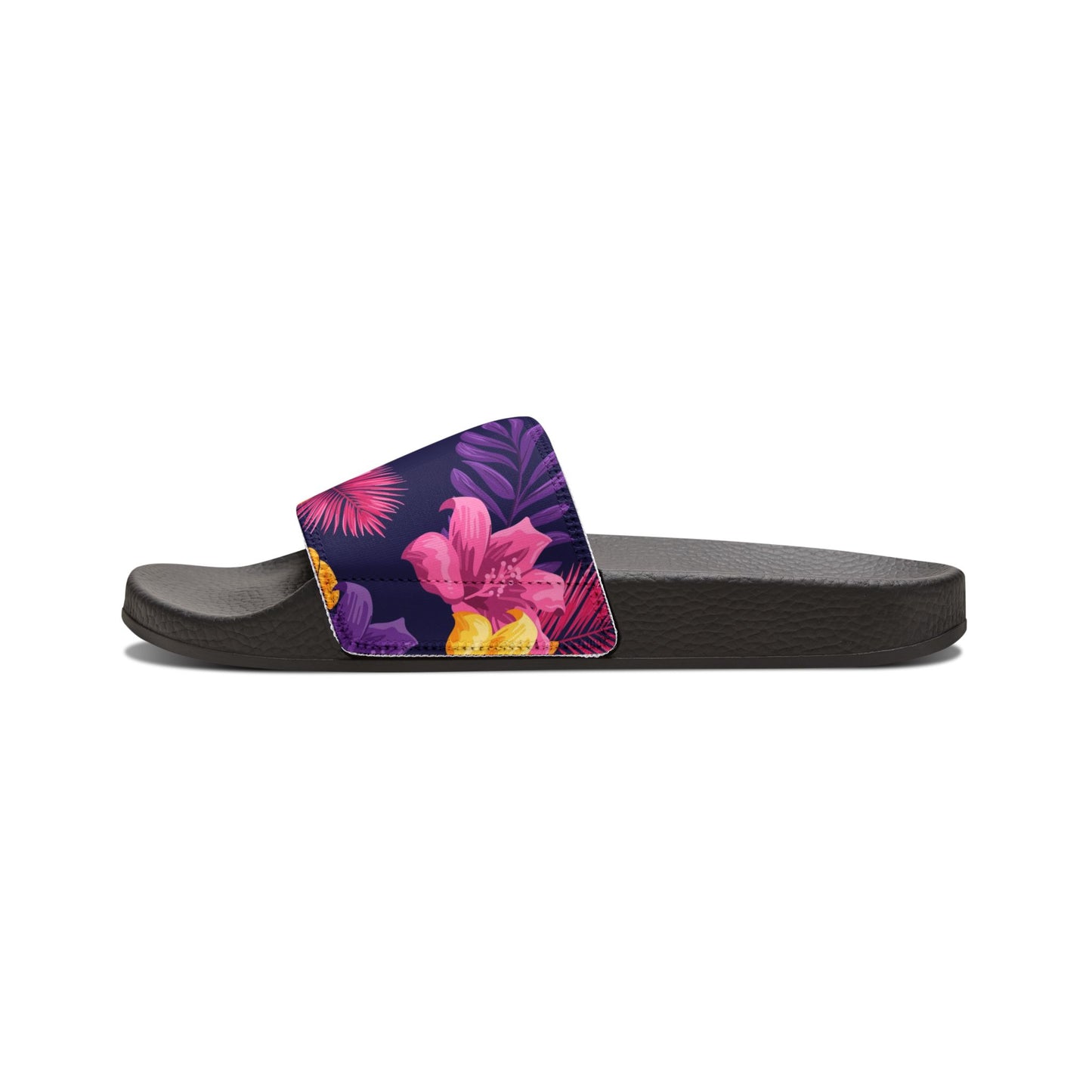 "Paradise Blooms" Men's Beach Sandals - Island Vibes For Life