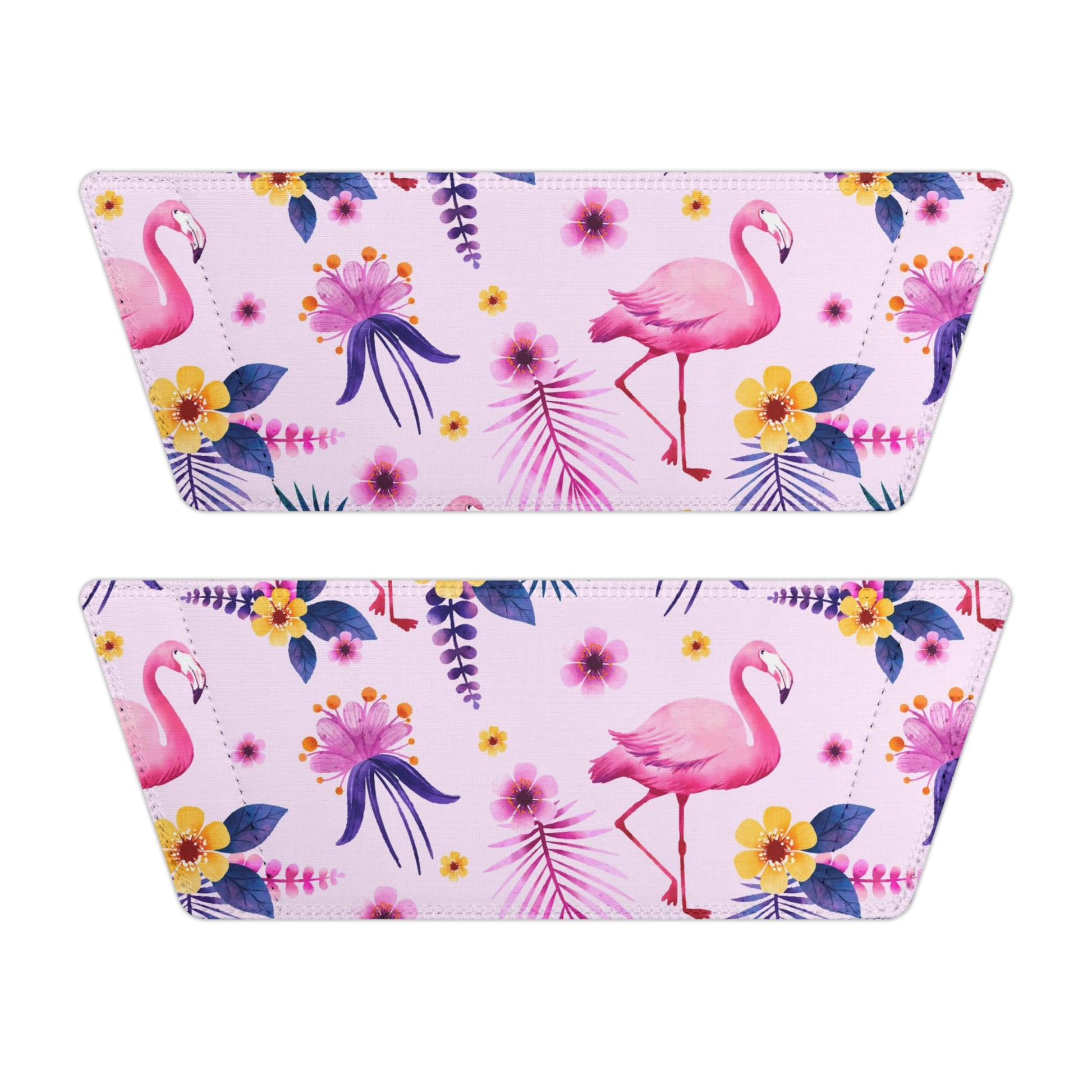 "Pink Flamingo Carnival: Exotic Bliss" Women's Beach Sandals - Island Vibes For Life