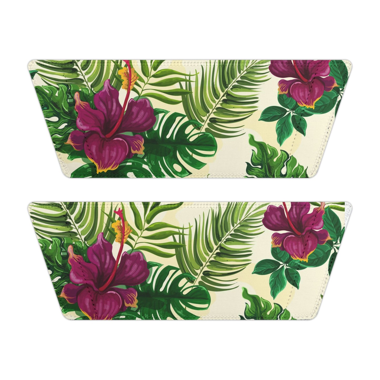 "Sunny Hibiscus Blooms" Men's Beach Sandals - Island Vibes For Life