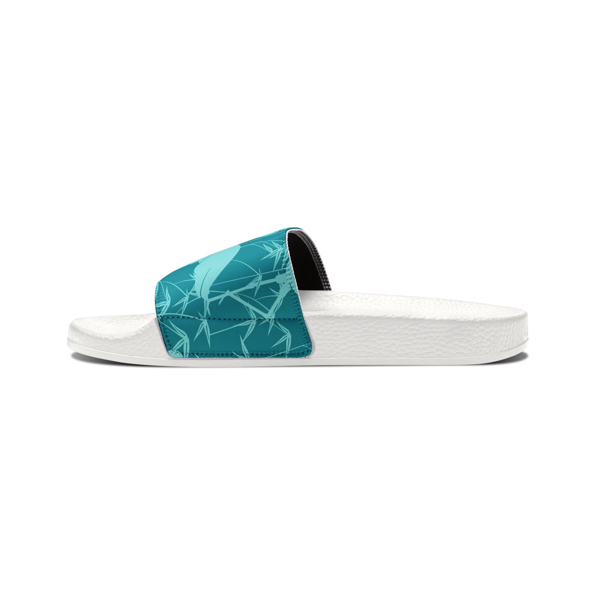 "Egrets In Teal" Women's Beach Sandals - Island Vibes For Life