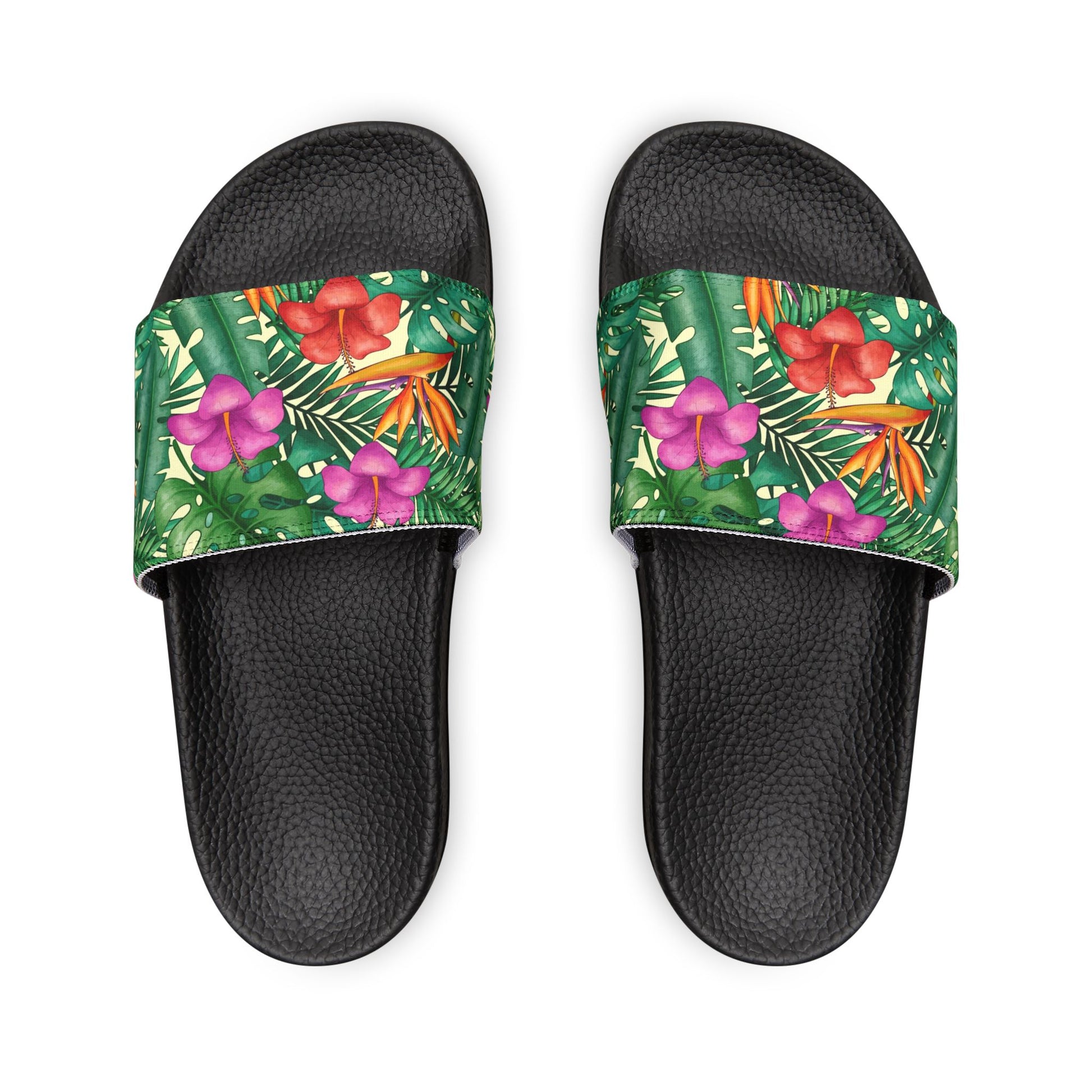 "Bird of Paradise Delight"  Women's Beach Sandals - Island Vibes For Life