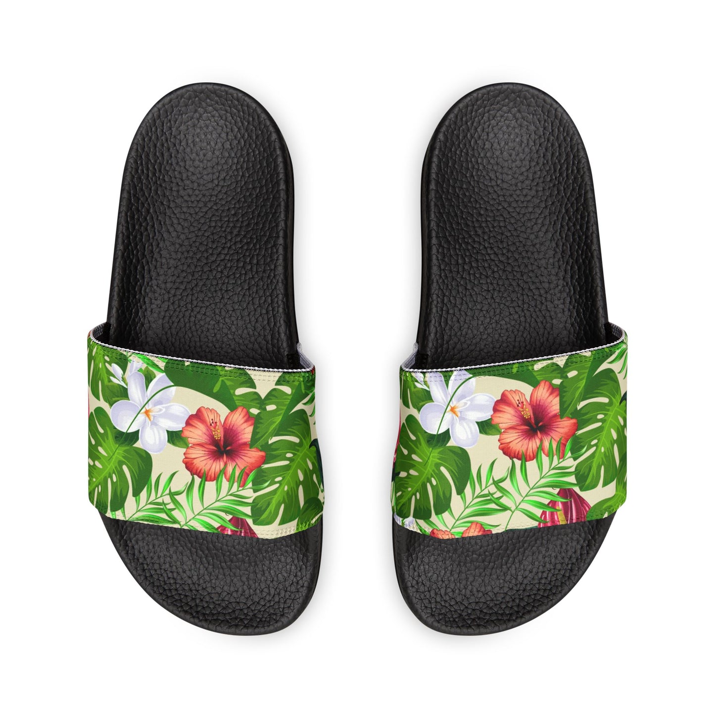 "Jungle Odyssey Hues: Beach Vibes" Men's Beach Sandals - Island Vibes For Life