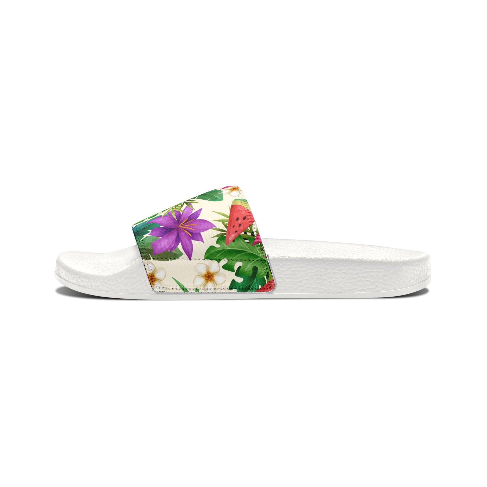 "Exotic Fruit Blossom" Men's Beach Sandals - Island Vibes For Life