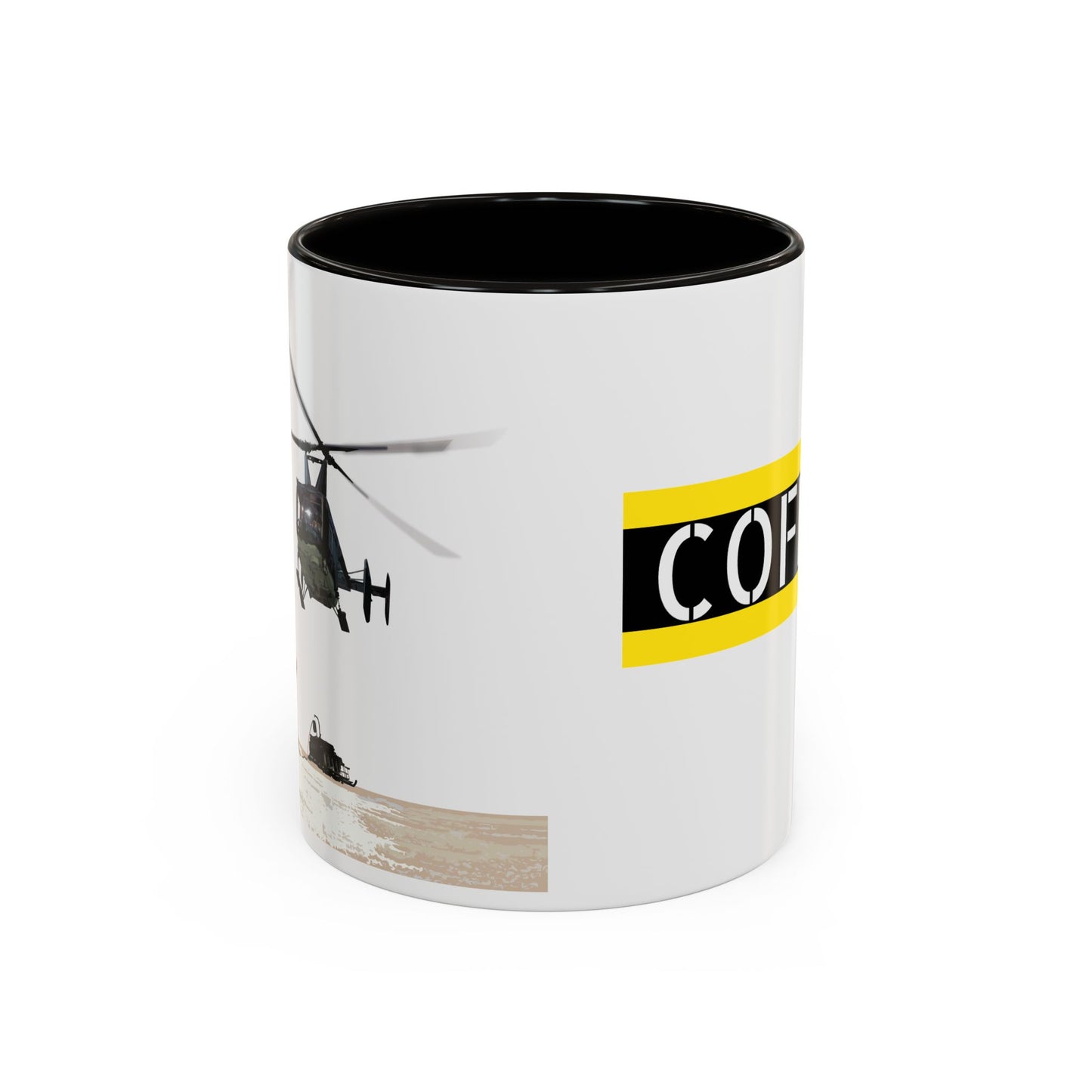 HH-43 Rescue Coffee Mug -  USAF ARFF Huskie Helicopter Mug exclusive by Island Vibes For Life