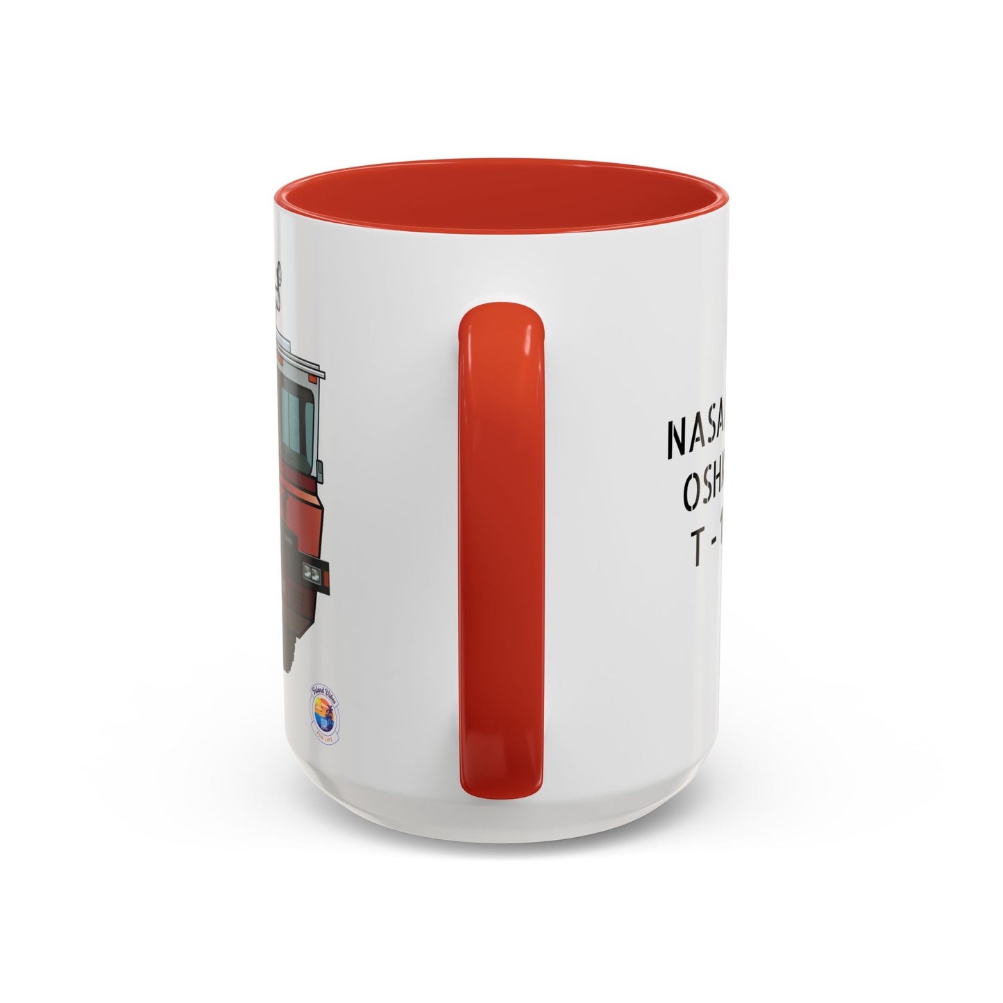 NASA / USAF Oshkosh T-1500 Crash Fire Rescue Coffee Mug by Island Vibes For Life