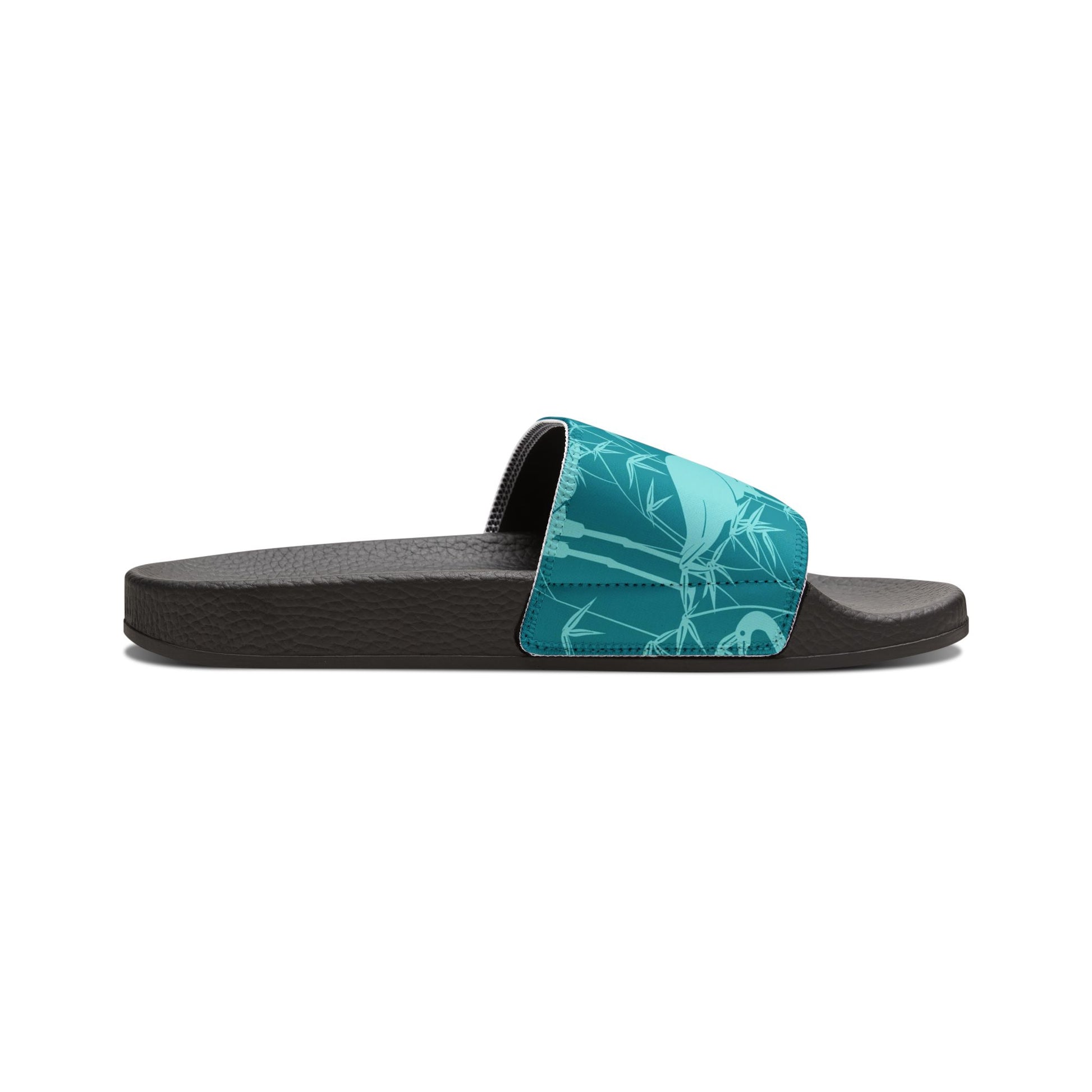 "Egrets In Teal" Women's Beach Sandals - Island Vibes For Life