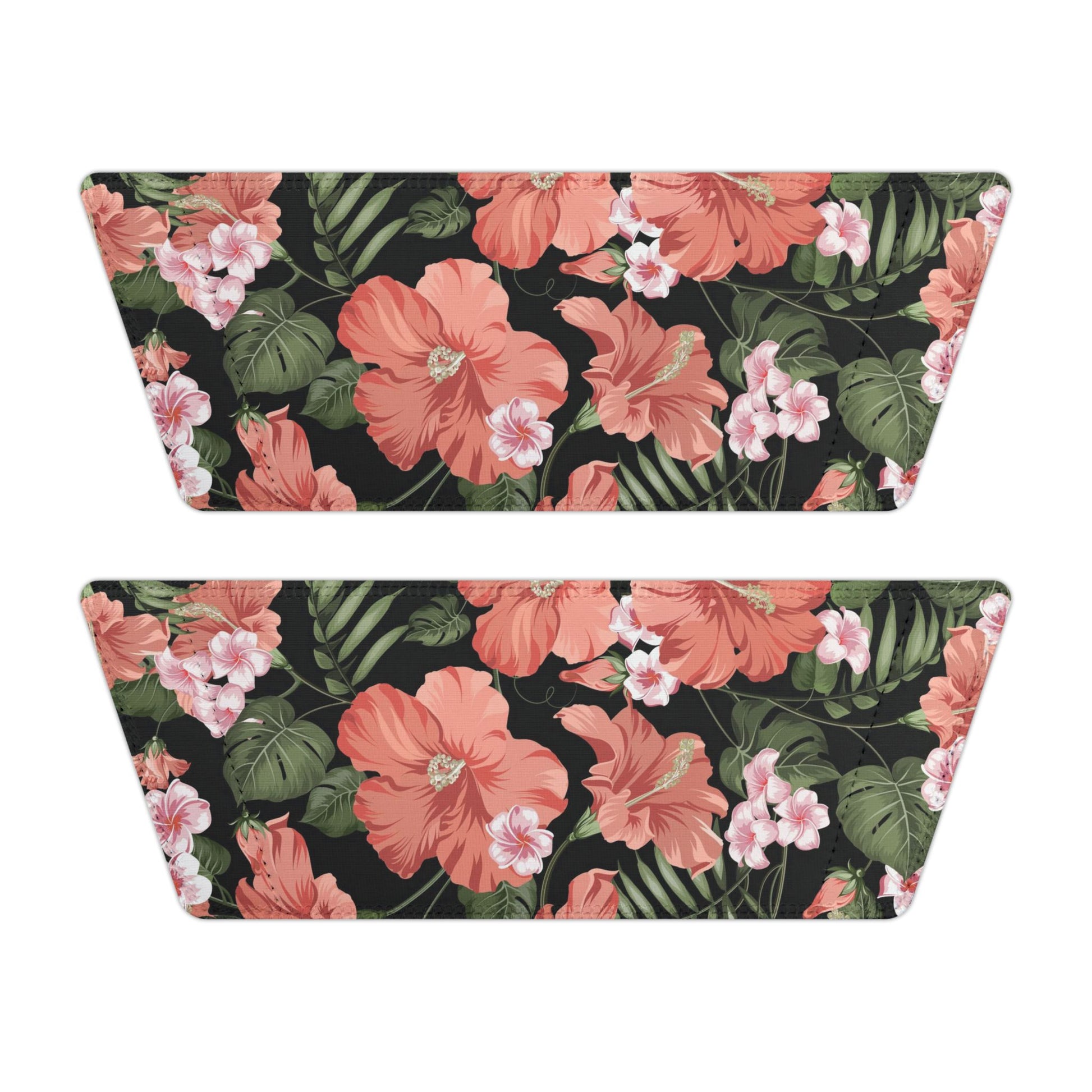 "Midnight Bloomscape" Women's Beach Sandals - Island Vibes For Life