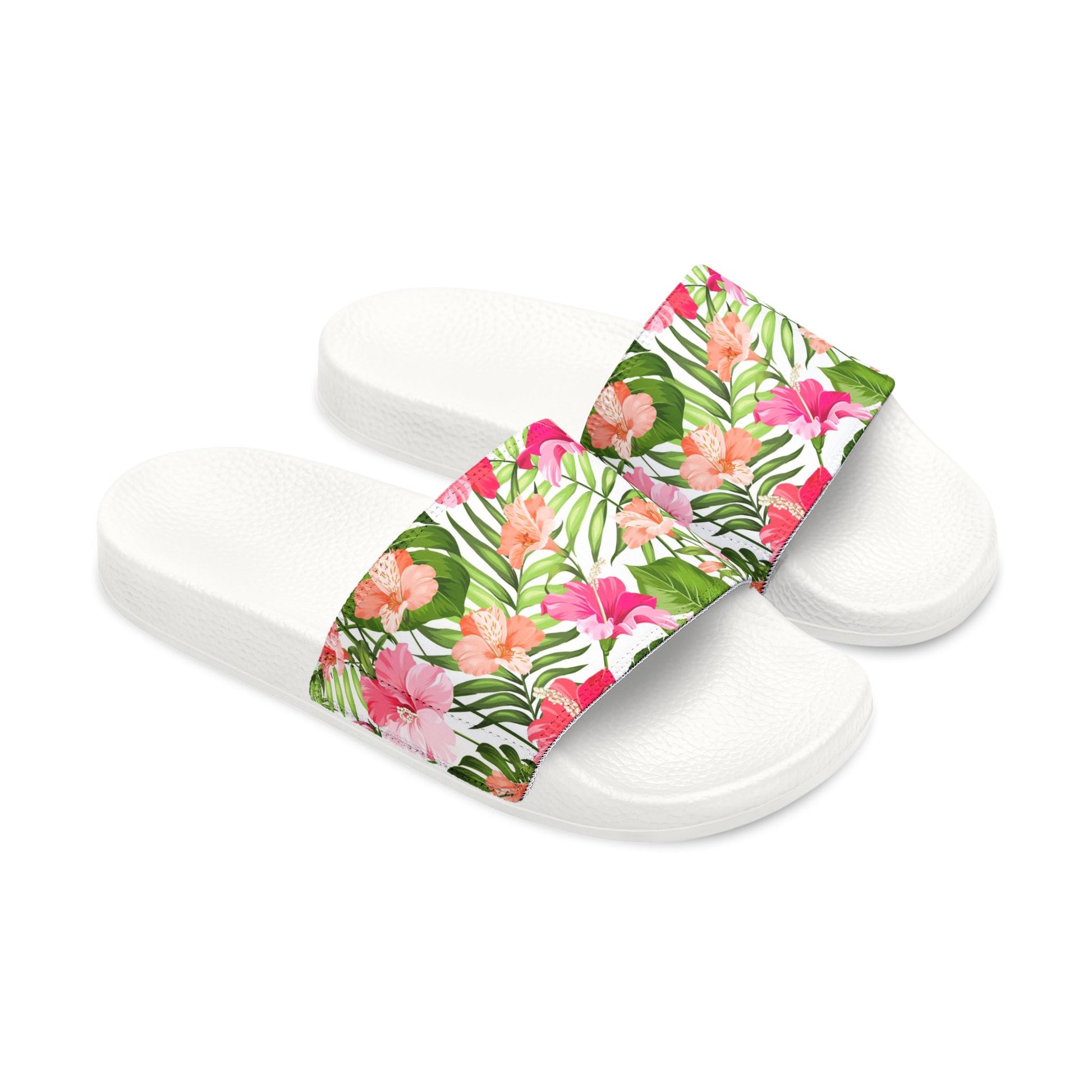 "Blooming Hibiscus" Women's Beach Sandals - Island Vibes For Life