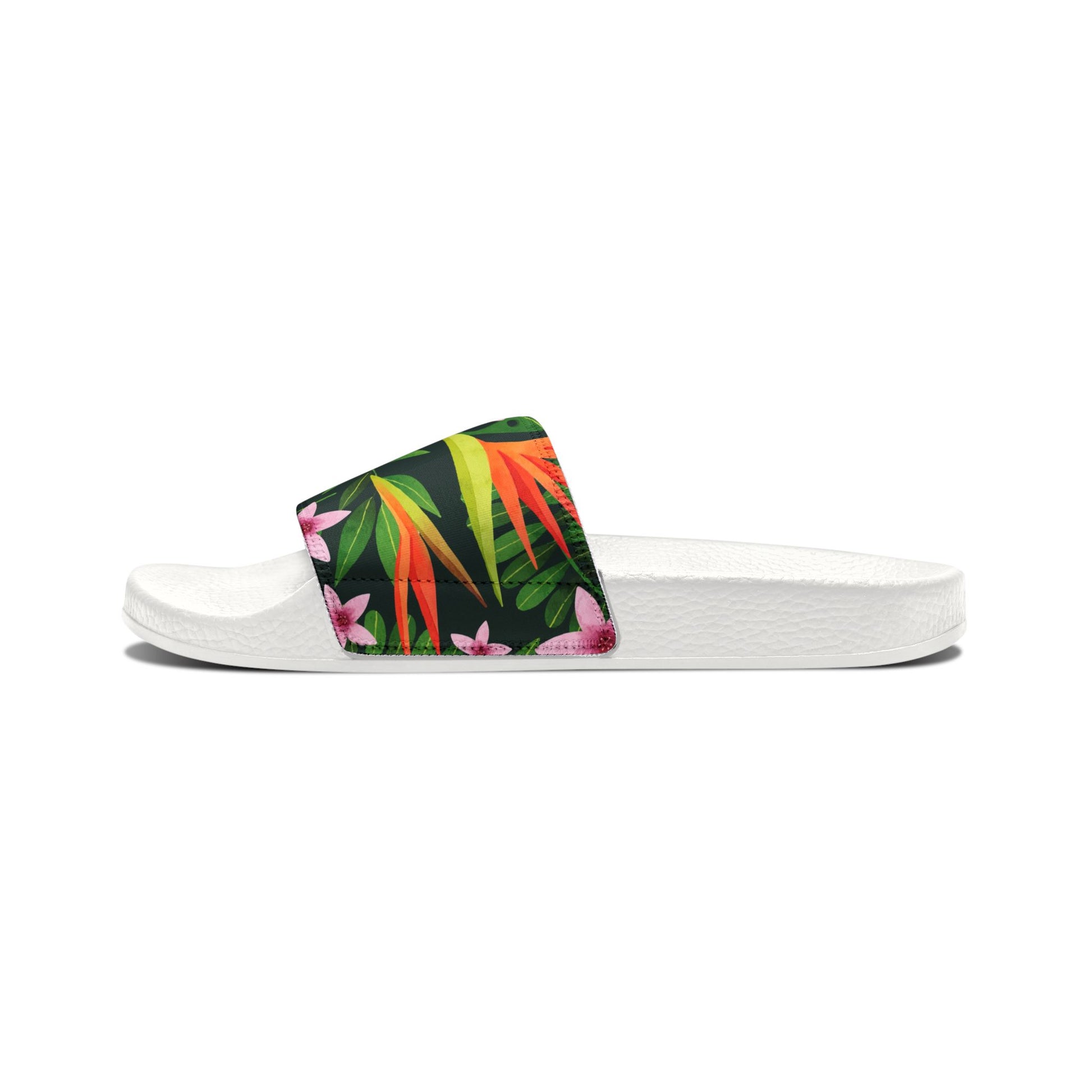 "Paradise Plume Delight" Men's Beach Sandals - Island Vibes For Life