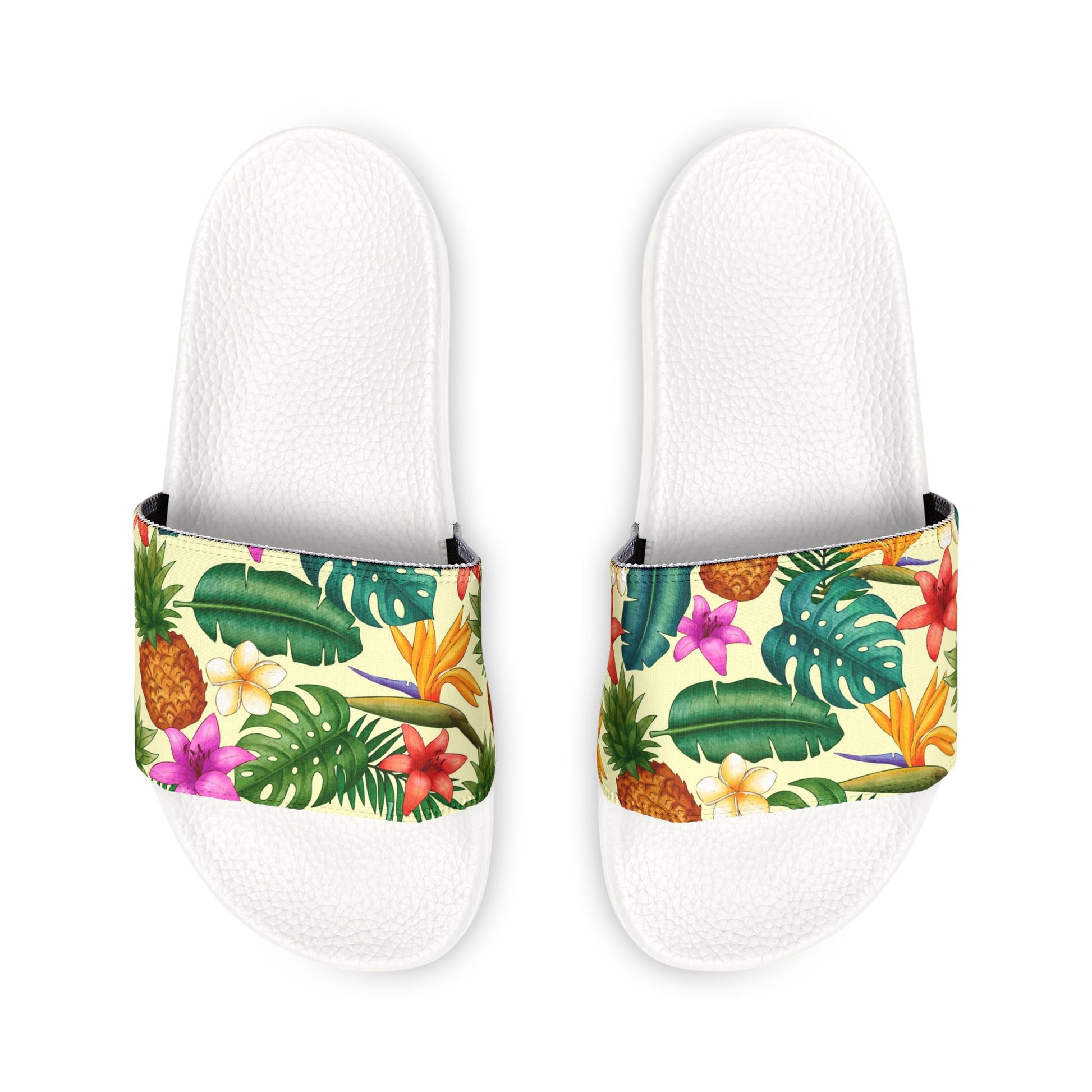 "Pineapple Infused" Men's Beach Sandals - Island Vibes For Life