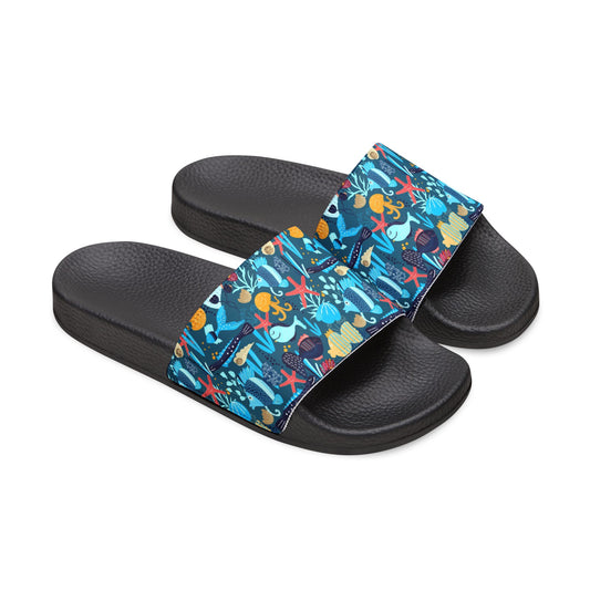"Aqua Wonderland" Women's Beach Sandals - Island Vibes For Life
