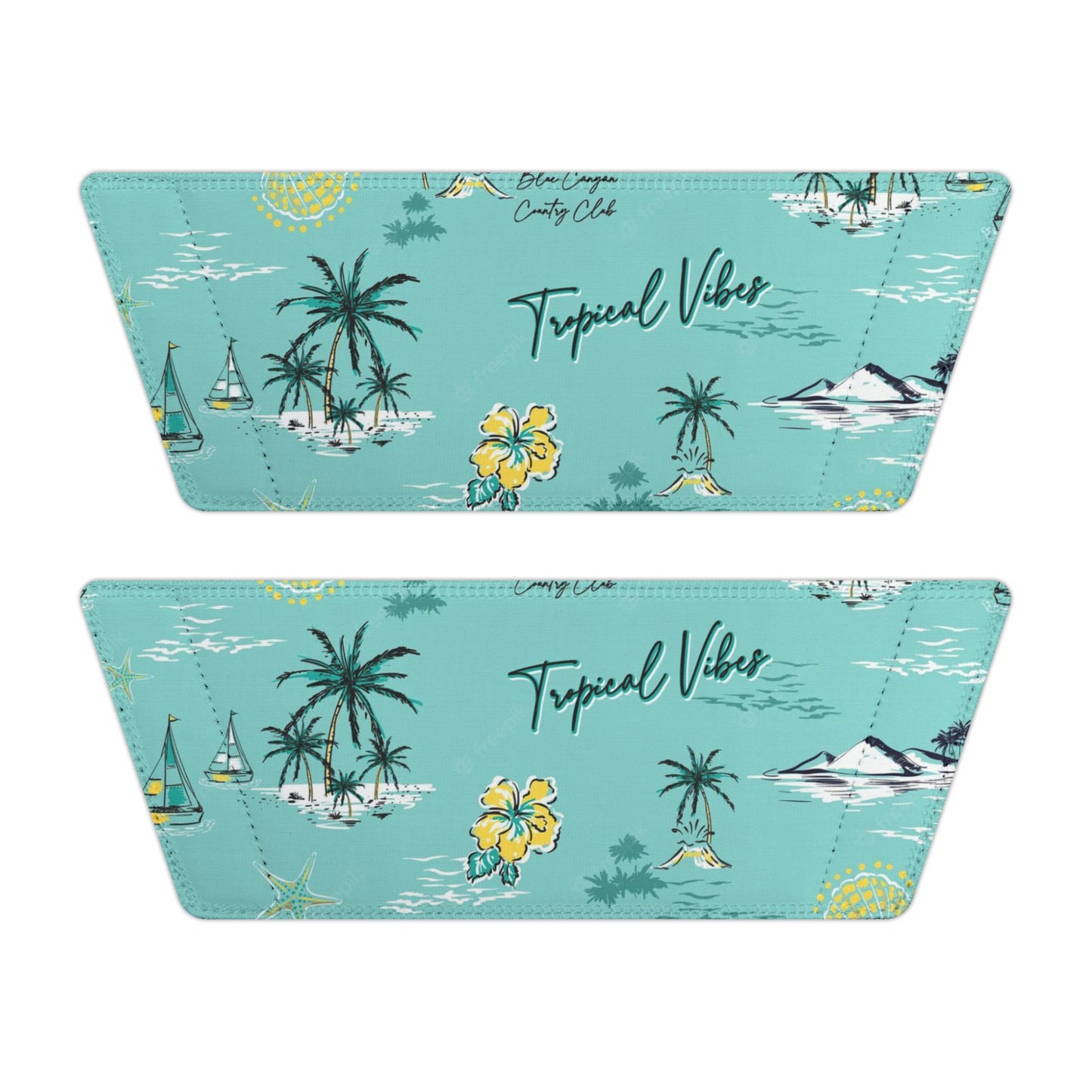 "Tropical Vibes" Men's Beach Sandals - Island Vibes For Life