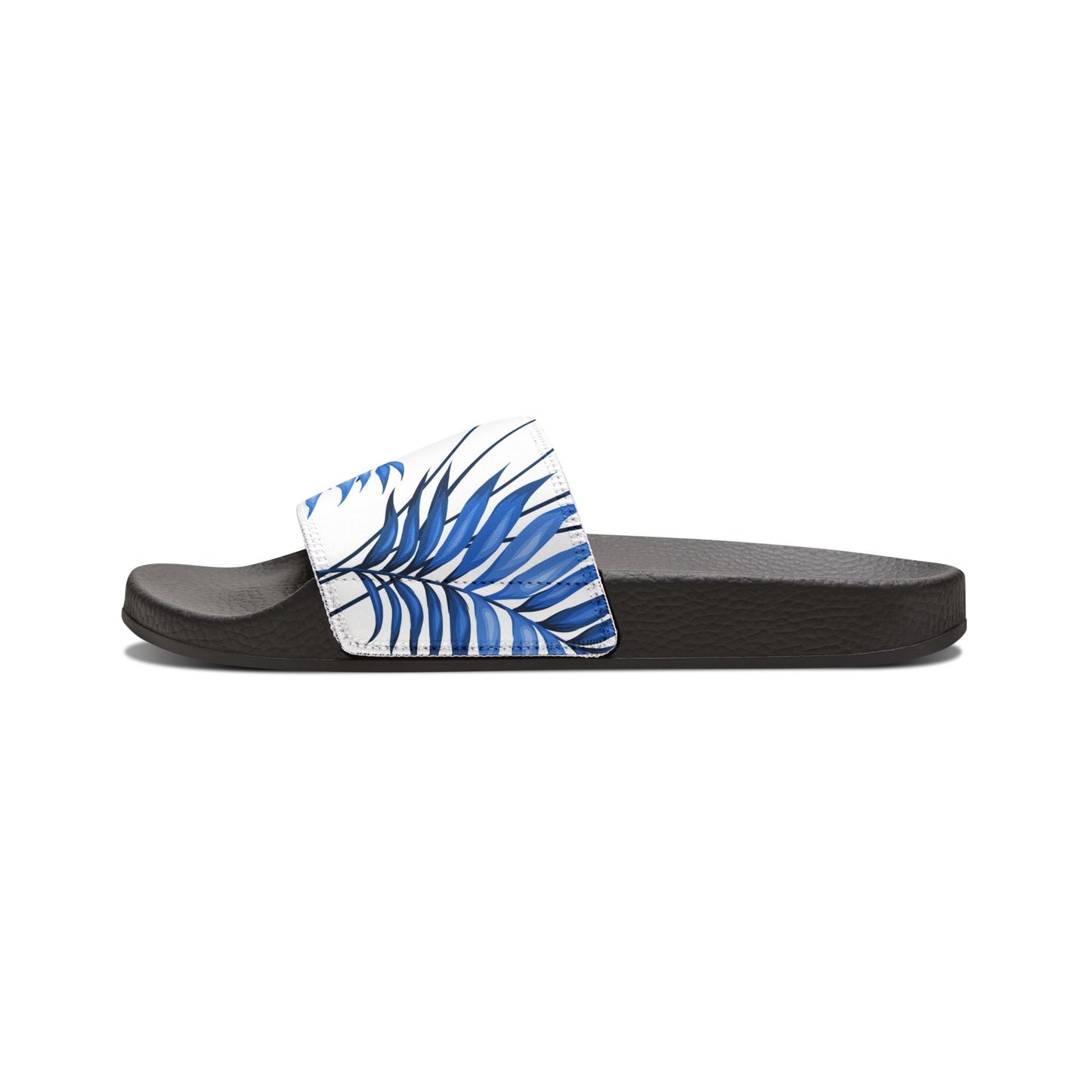 "Sapphire Palm Serenity" Women's Beach Sandals - Island Vibes For Life