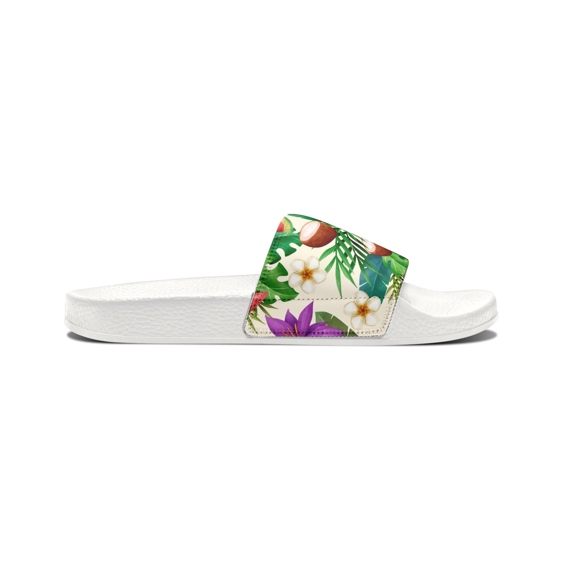 "Exotic Fruit Blossom" Women's Beach Sandals - Island Vibes For Life