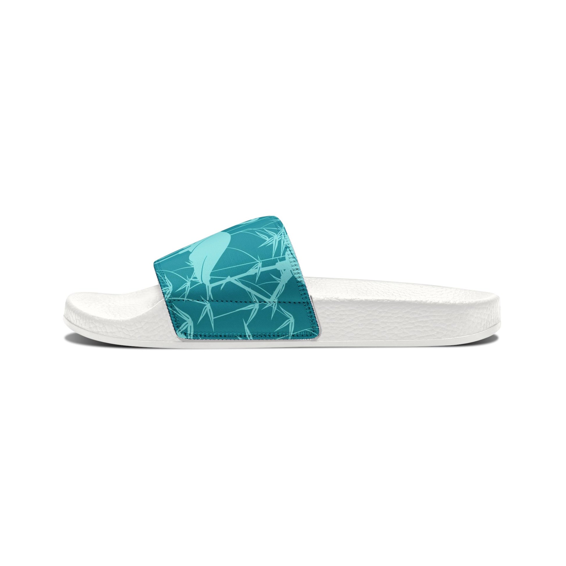 "Egrets In Teal" Women's Beach Sandals - Island Vibes For Life