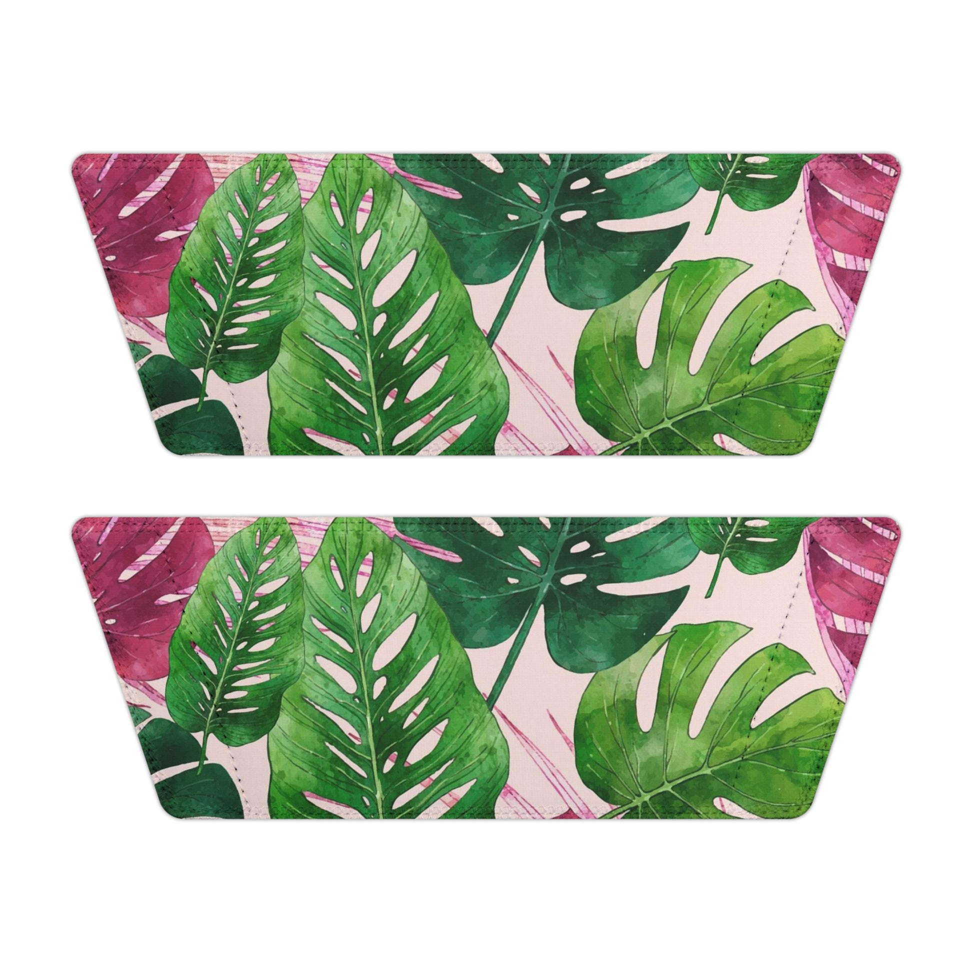 "Jungle Whispers: Coral Serenade" Men's Beach Sandals - Island Vibes For Life