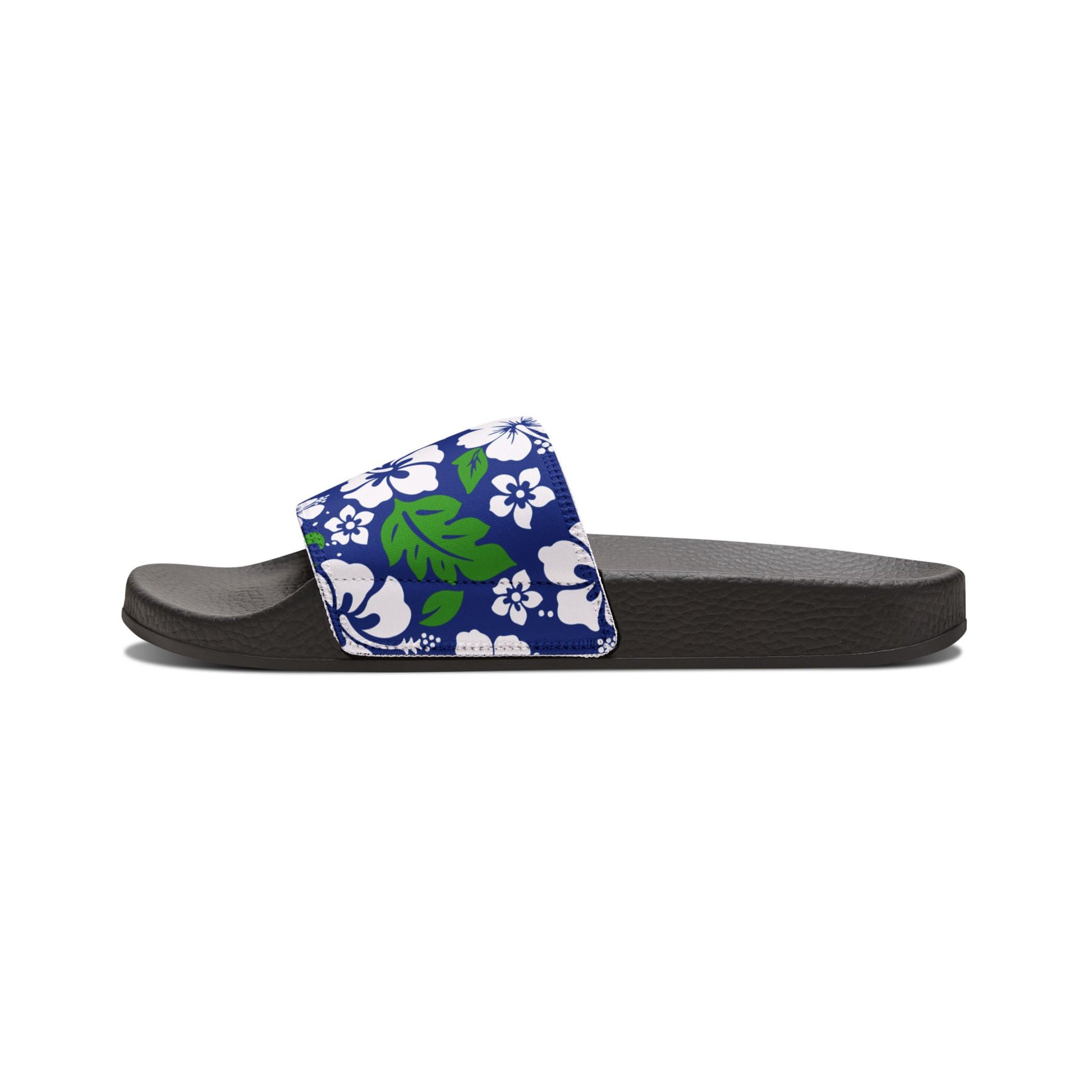 "Aloha Spirit Blooms" Men's Beach Sandals - Island Vibes For Life