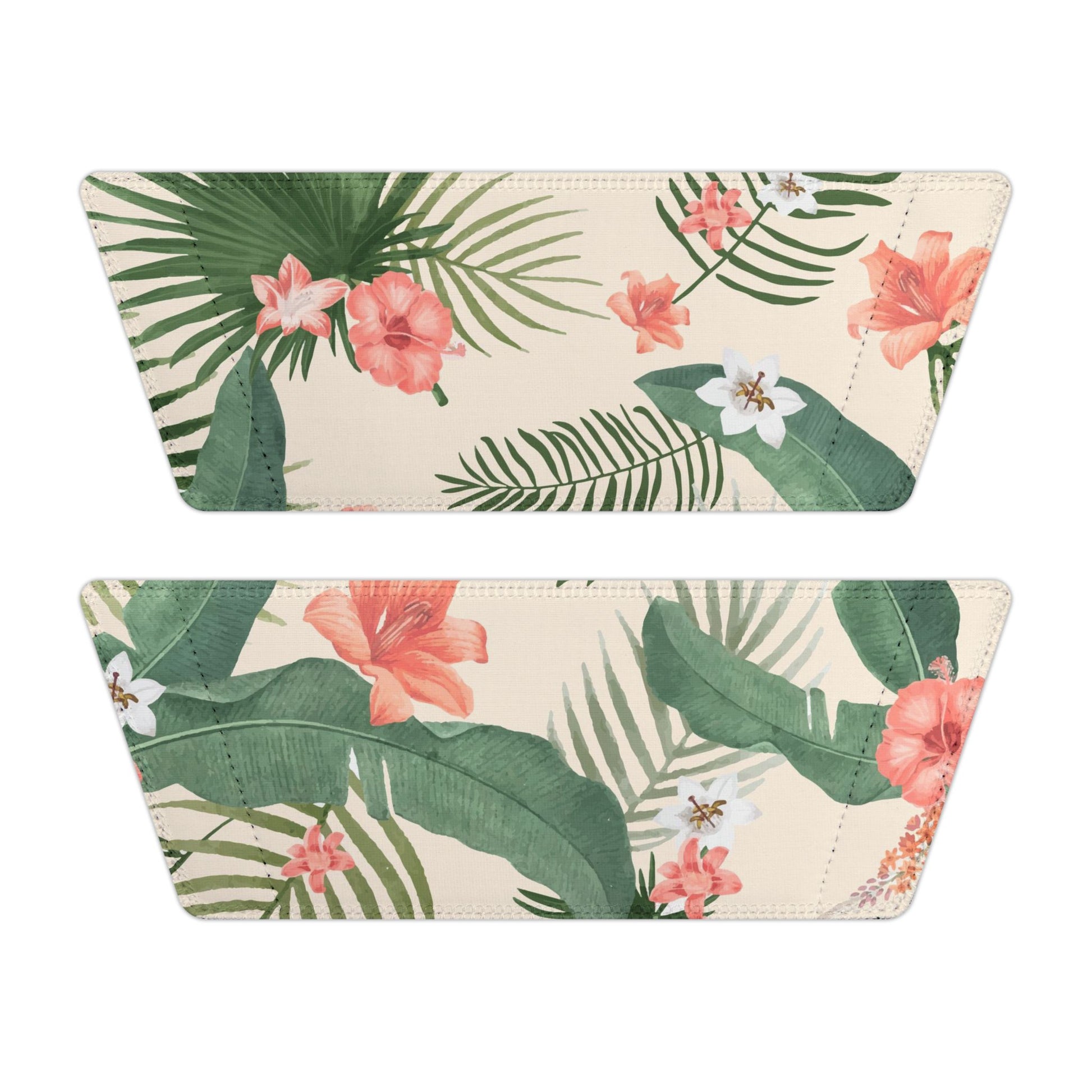 "Hibiscus Palm Oasis" Women's Beach Sandals - Island Vibes For Life