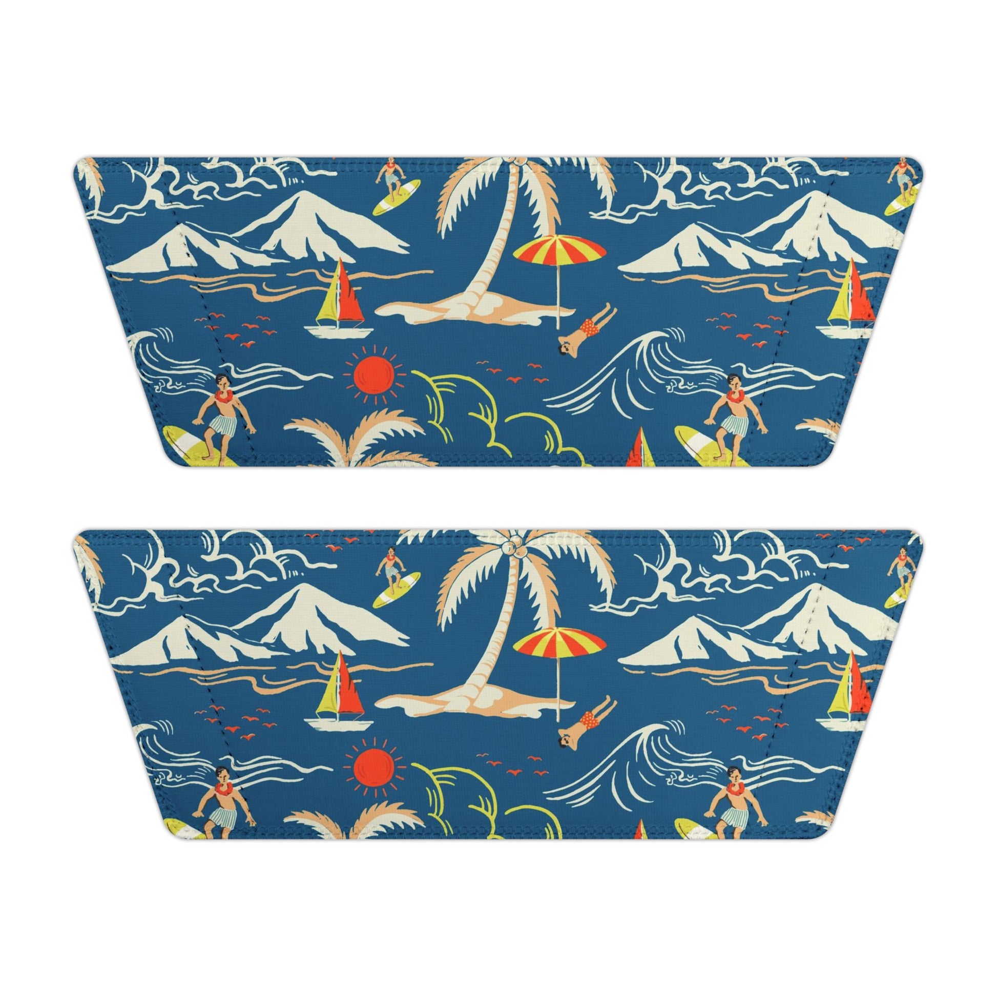 "Surfin', Sailin', and Tsunami" Women's Beach Sandals - Island Vibes For Life