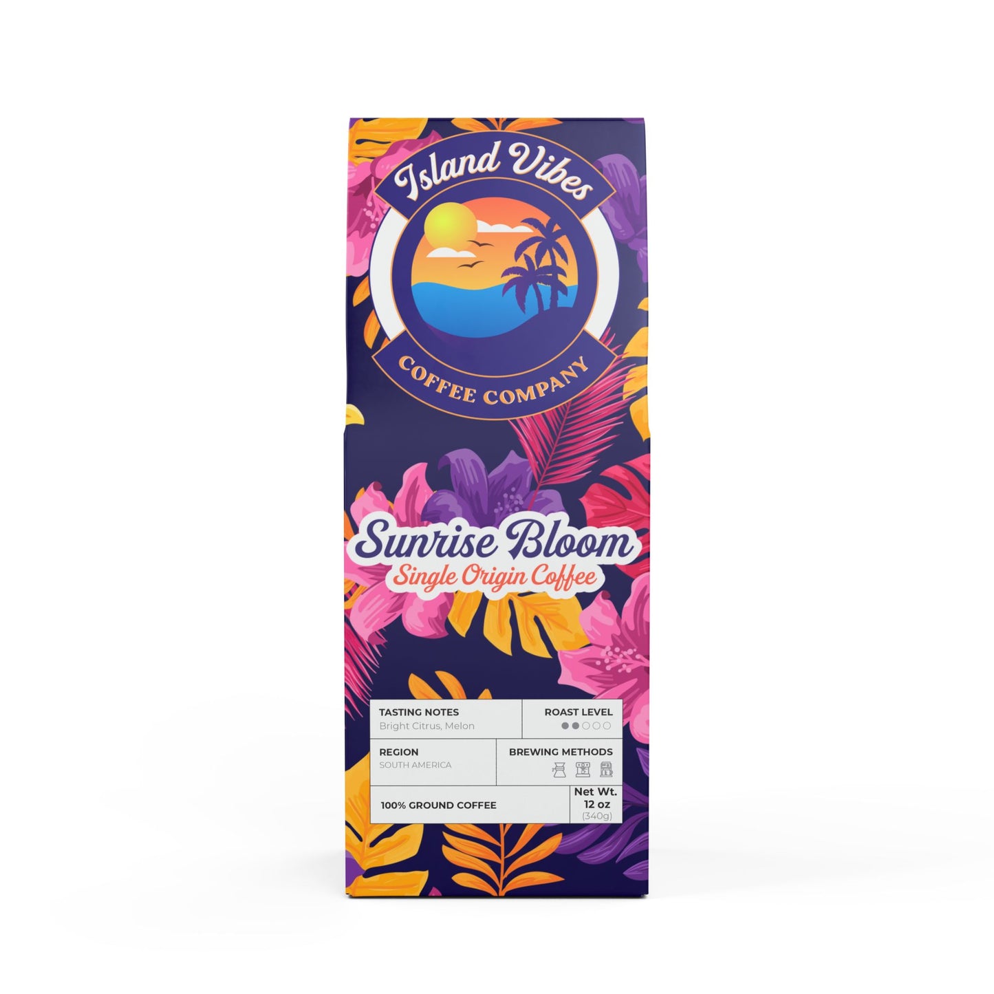 Sunrise Bloom Single Origin Coffee (Light-Medium Roast)