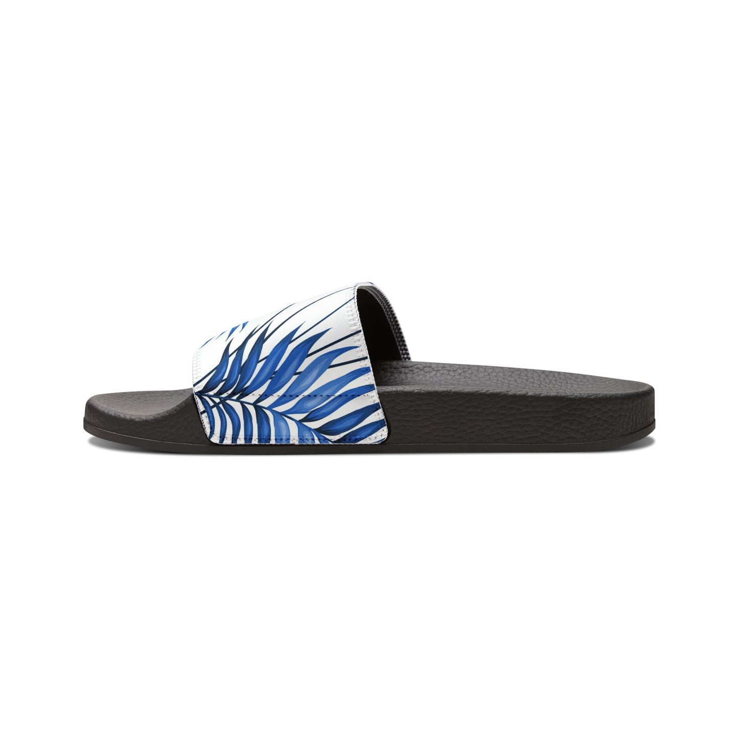 "Sapphire Palm Serenity" Women's Beach Sandals - Island Vibes For Life