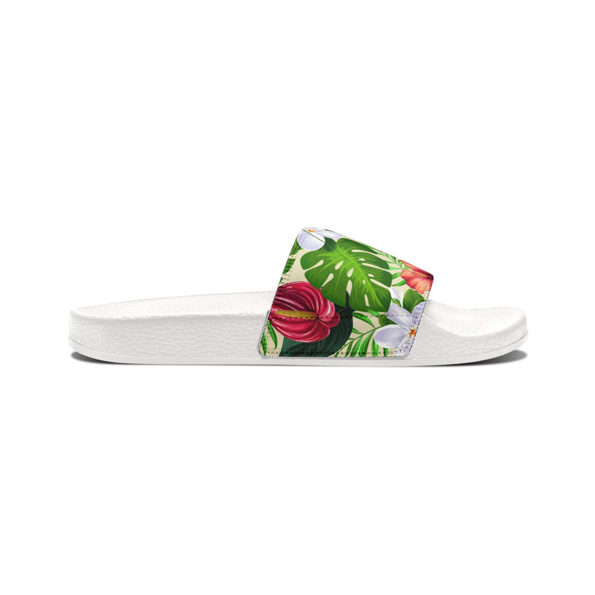 "Jungle Odyssey Hues: Beach Vibes" Women's Beach Sandals - Island Vibes For Life
