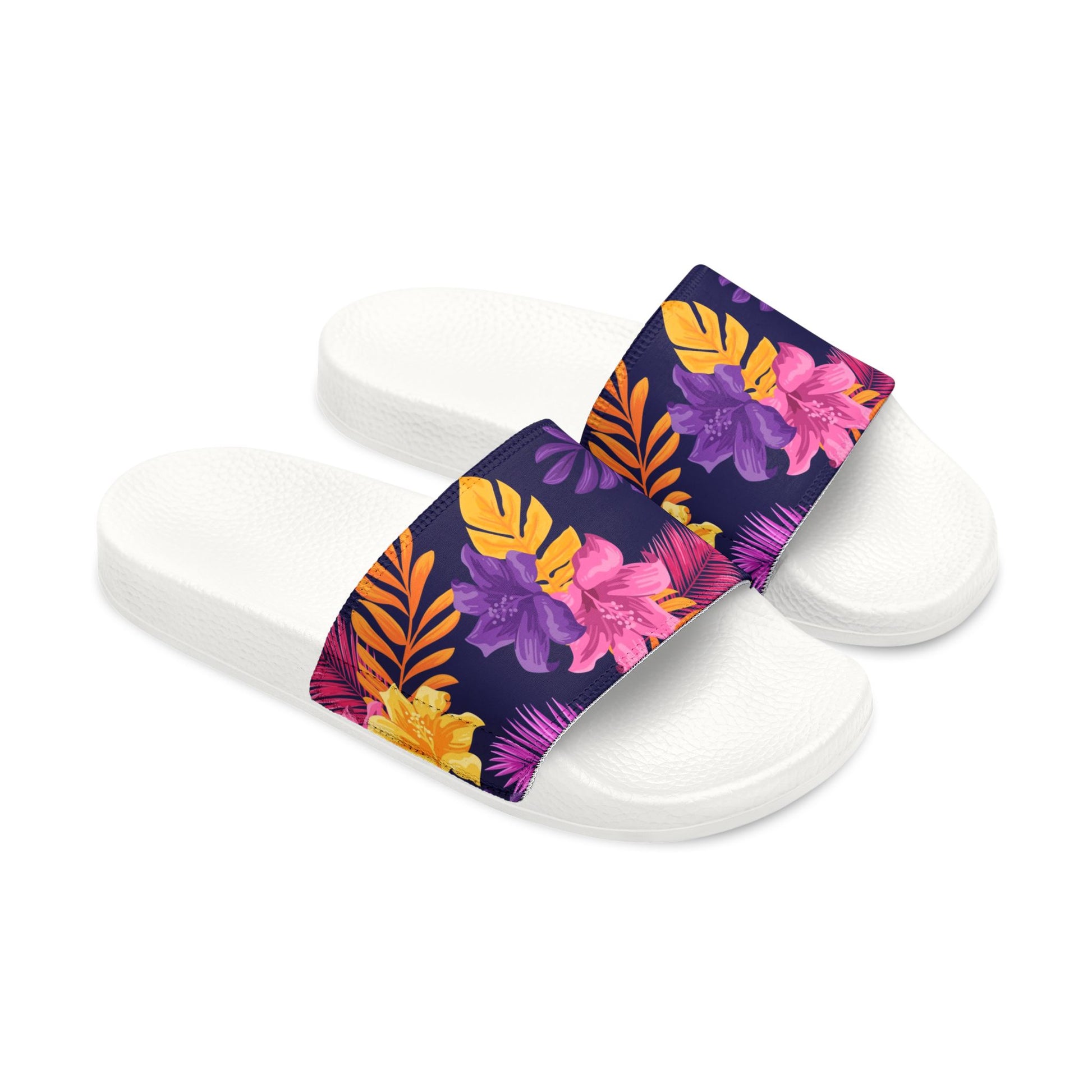 "Paradise Blooms" Women's Beach Sandals - Island Vibes For Life