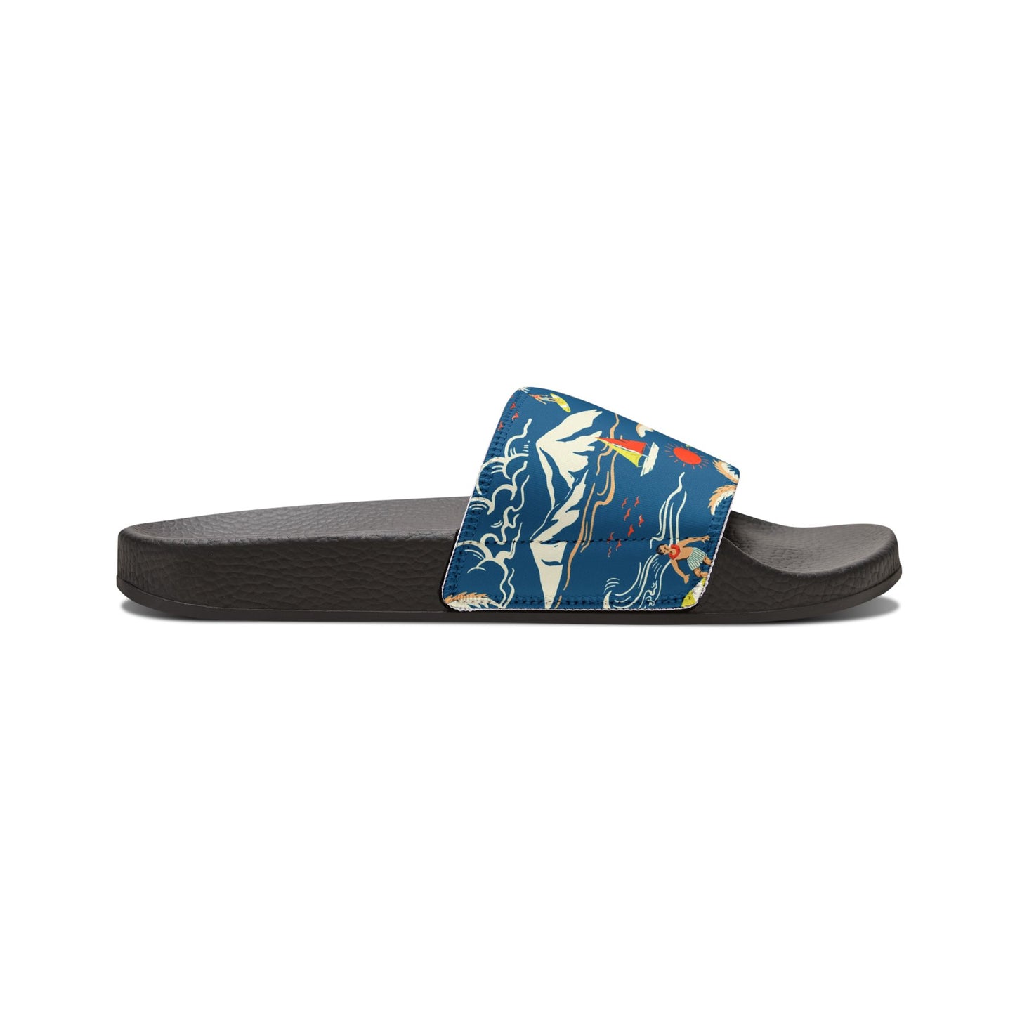 "Surfin', Sailin', and Tsunami" Women's Beach Sandals - Island Vibes For Life