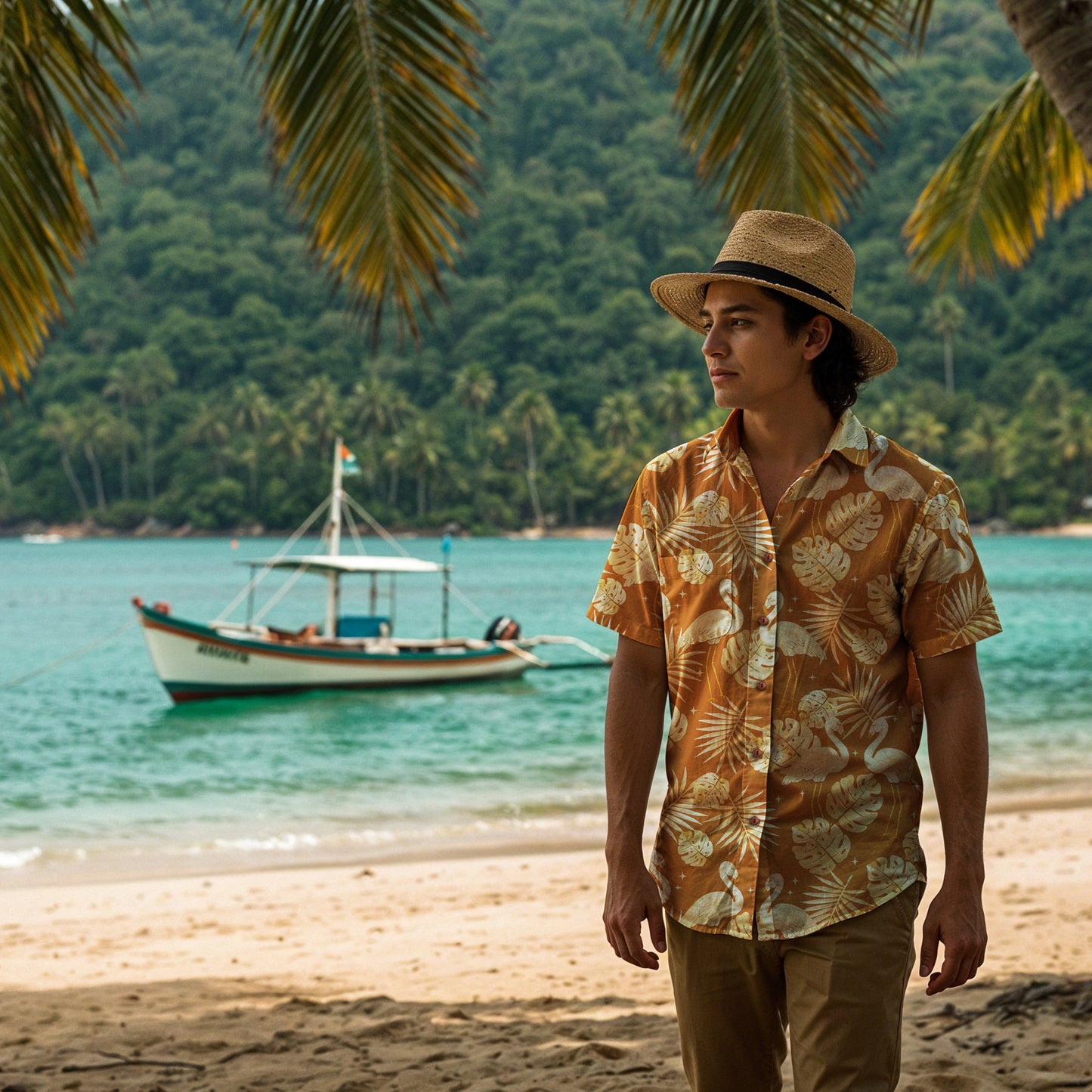 "Bad, Bad, Leroy Brown" Hawaiian Shirt - 100% Cotton