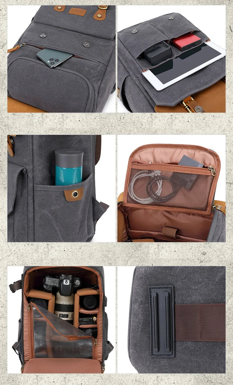 Explorer’s Canvas Field Photography Ruck