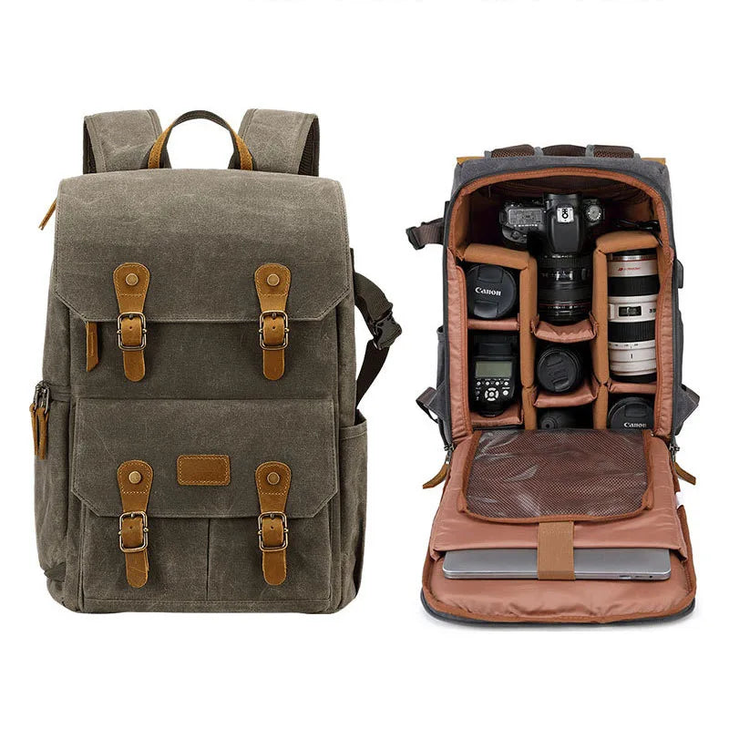 Explorer’s Canvas Field Photography Ruck