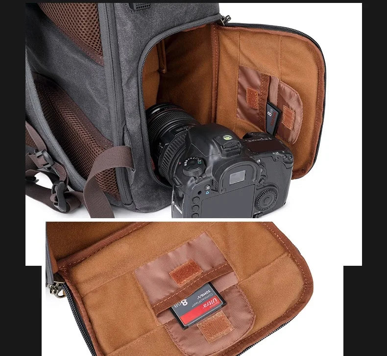 Explorer’s Canvas Field Photography Ruck