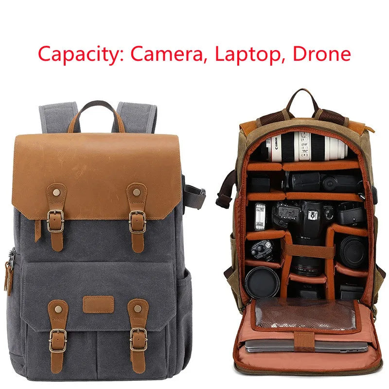 Explorer’s Canvas Field Photography Ruck