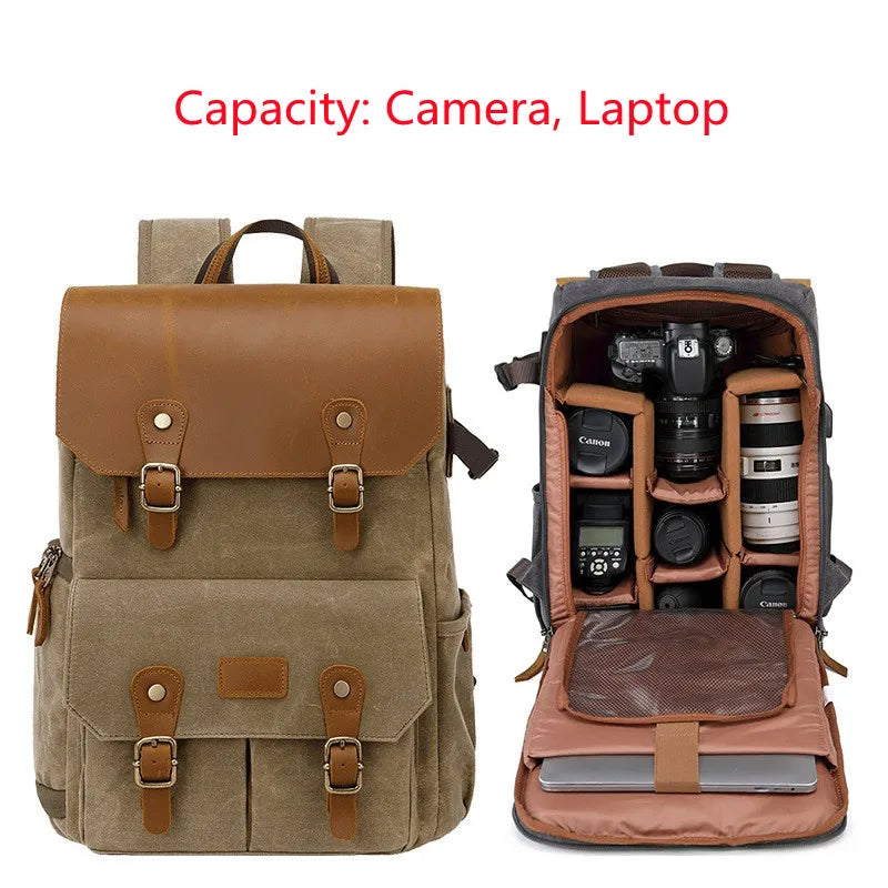 Explorer’s Canvas Field Photography Ruck