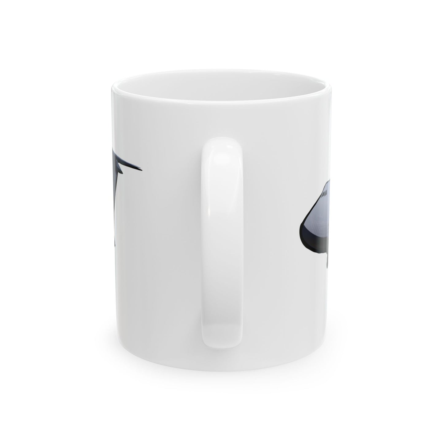 C-5 Travis-themed ceramic mug, available in 11oz and 15oz sizes, a stylish addition to any aviation lover's collection.