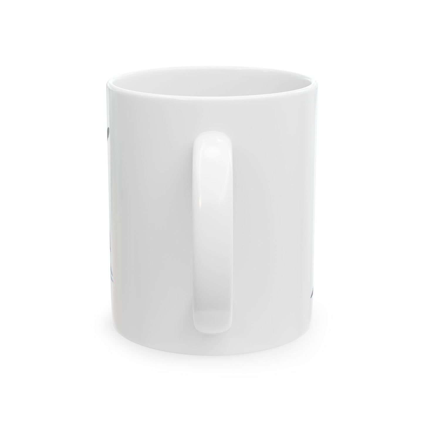 Doc and Fifi Ceramic Mug with a charming illustration, ideal for daily use or as a unique gift, available in 11oz and 15oz sizes.