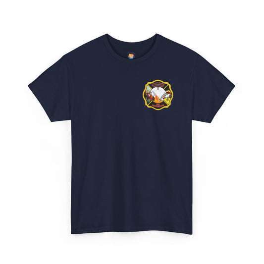 Island Vibes For Life Heavy Cotton Tee – A classic-fit t-shirt made from 100% US cotton, offering year-round comfort and durability.