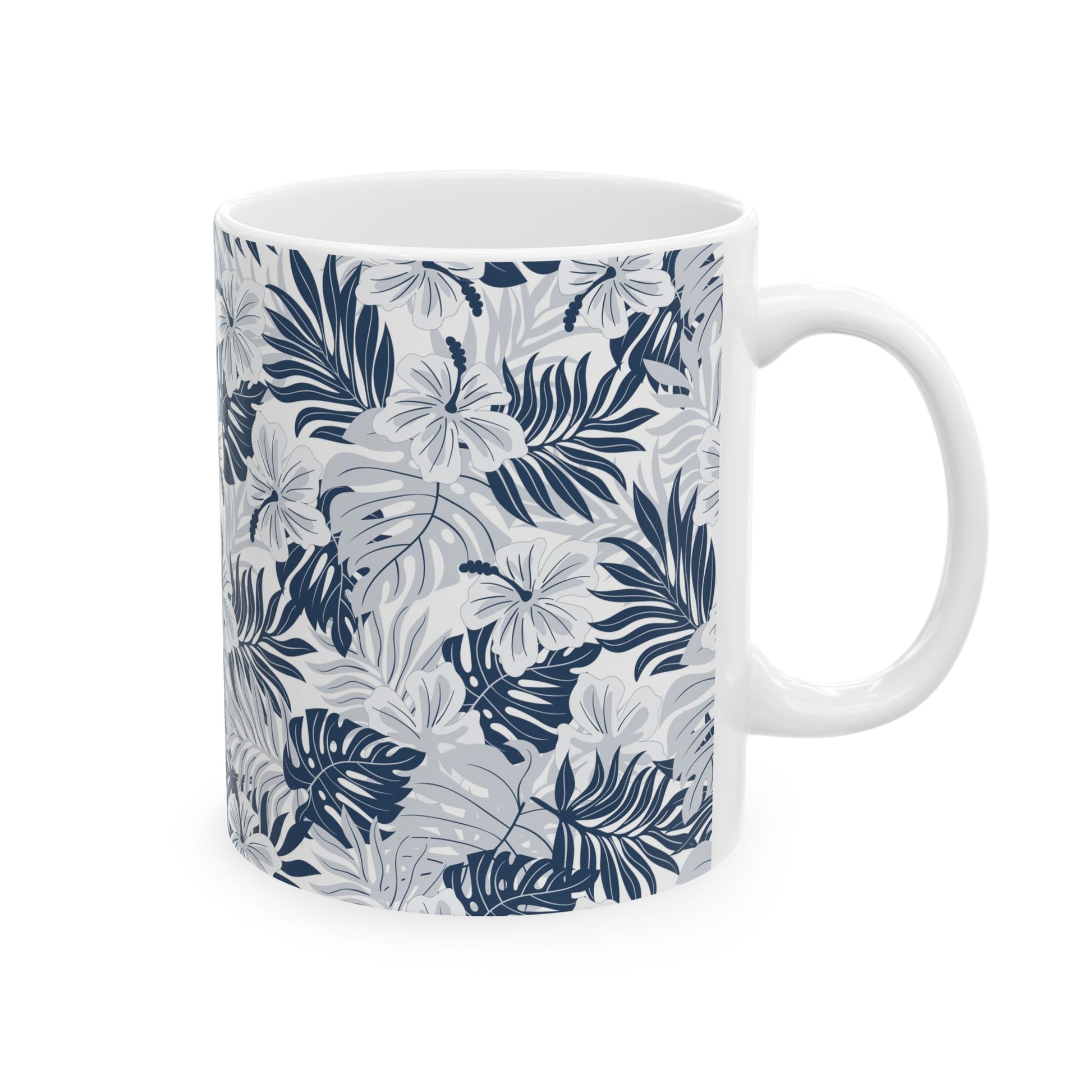 Simple and elegant ceramic mug, suitable for any occasion, in 11oz and 15oz sizes.